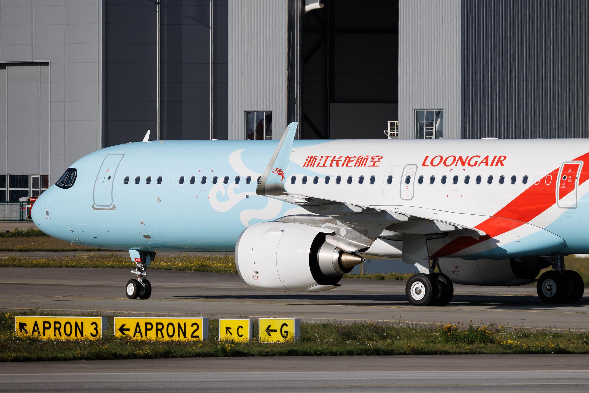 Hamburg Finkenwerder: Loong Air (GJ / CDC) | Airbus A321-251NX A21N | D-AYAV | MSN 12210