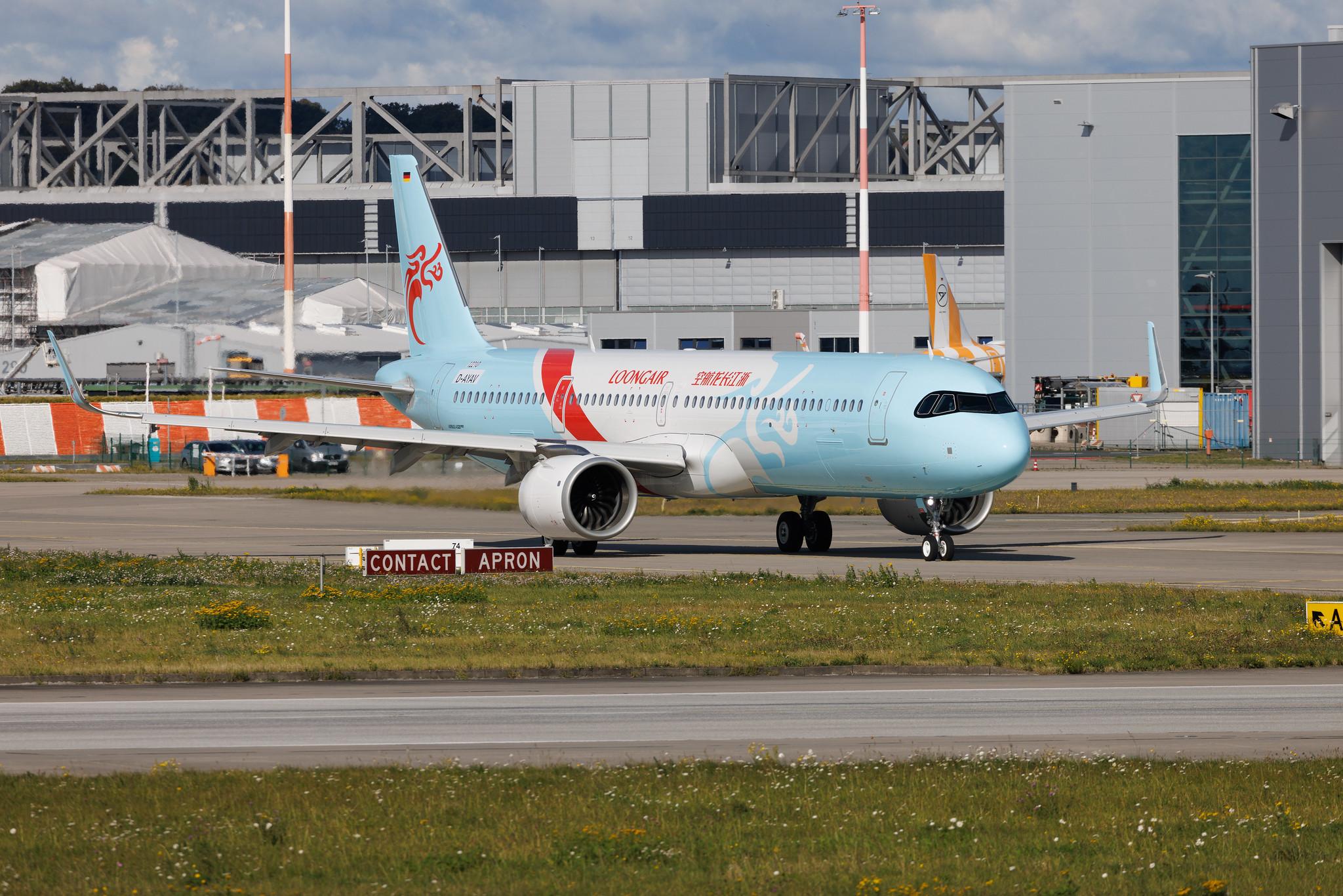 Hamburg Finkenwerder: Loong Air (GJ / CDC) | Airbus A321-251NX A21N | D-AYAV | MSN 12210