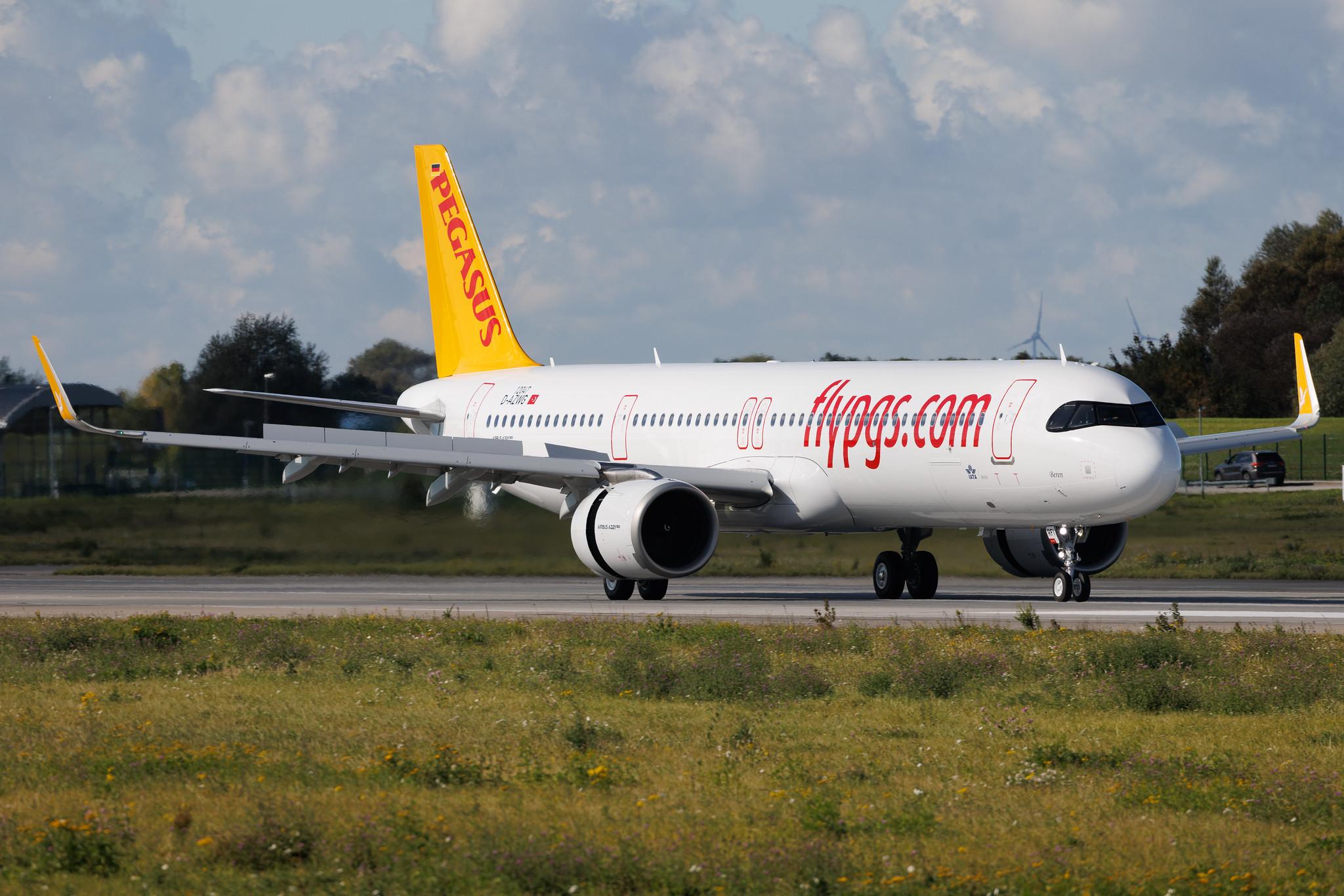 Hamburg Finkenwerder: Pegasus (PC / PGT) | Airbus A321-251NX A21N | D-AZWG | TC-RFI | MSN 12047