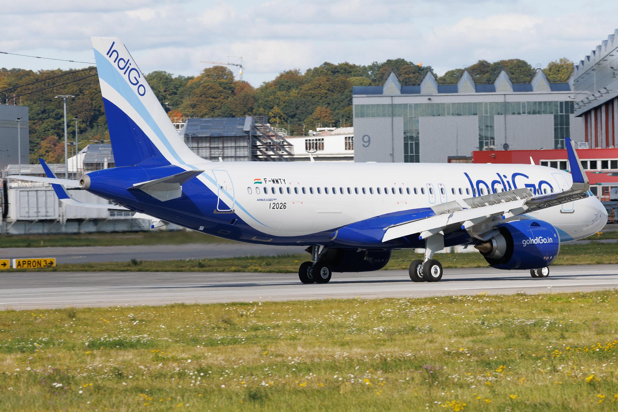 Hamburg Finkenwerder: IndiGo (6E / IGO) | Airbus A320-251N A20N | F-WWTY | VT-IXM | MSN 12026