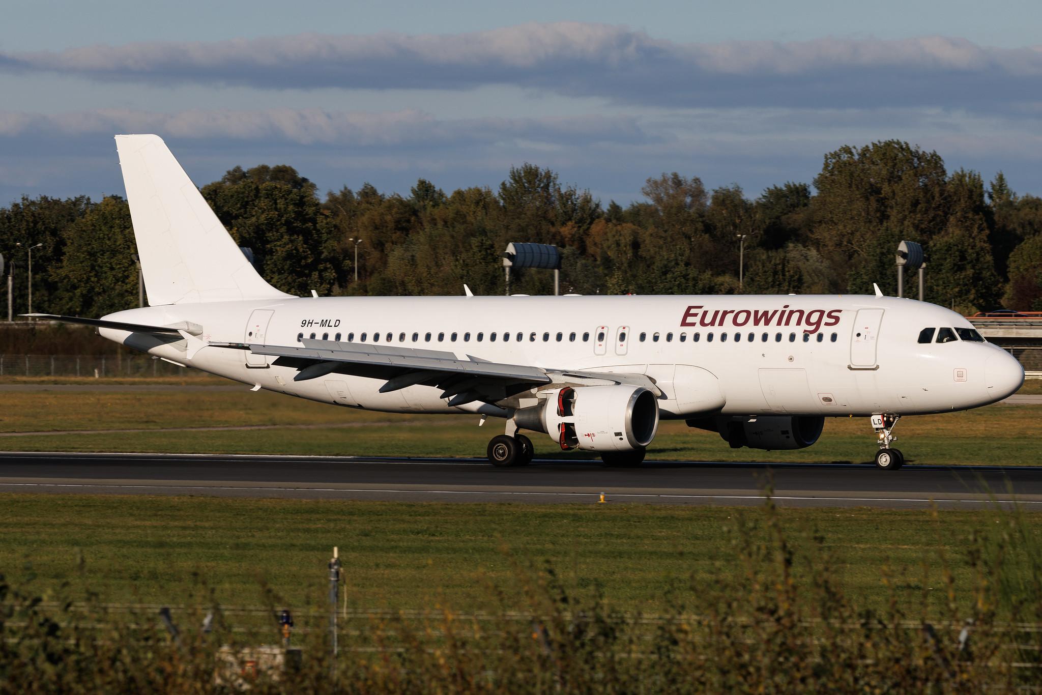 Hamburg Airport: Air Malta (KM / AMC) | Operator: Avion Express Malta | Airbus A320-214 A320 | 9H-MLD | MSN 03601