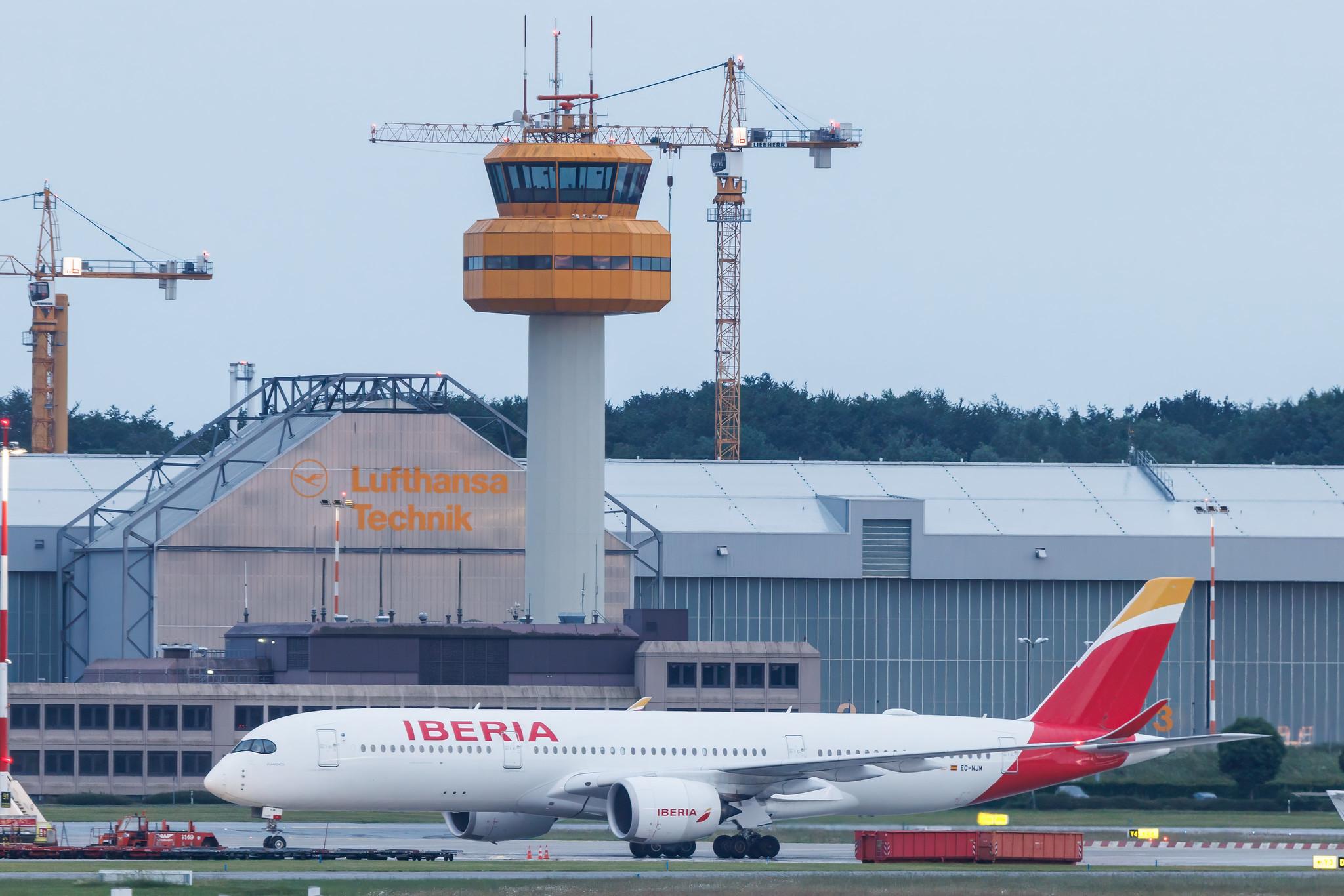 Hamburg Airport: Iberia (IB / IBE) | Airbus A350-941 A359 | EC-NJM | MSN 419
