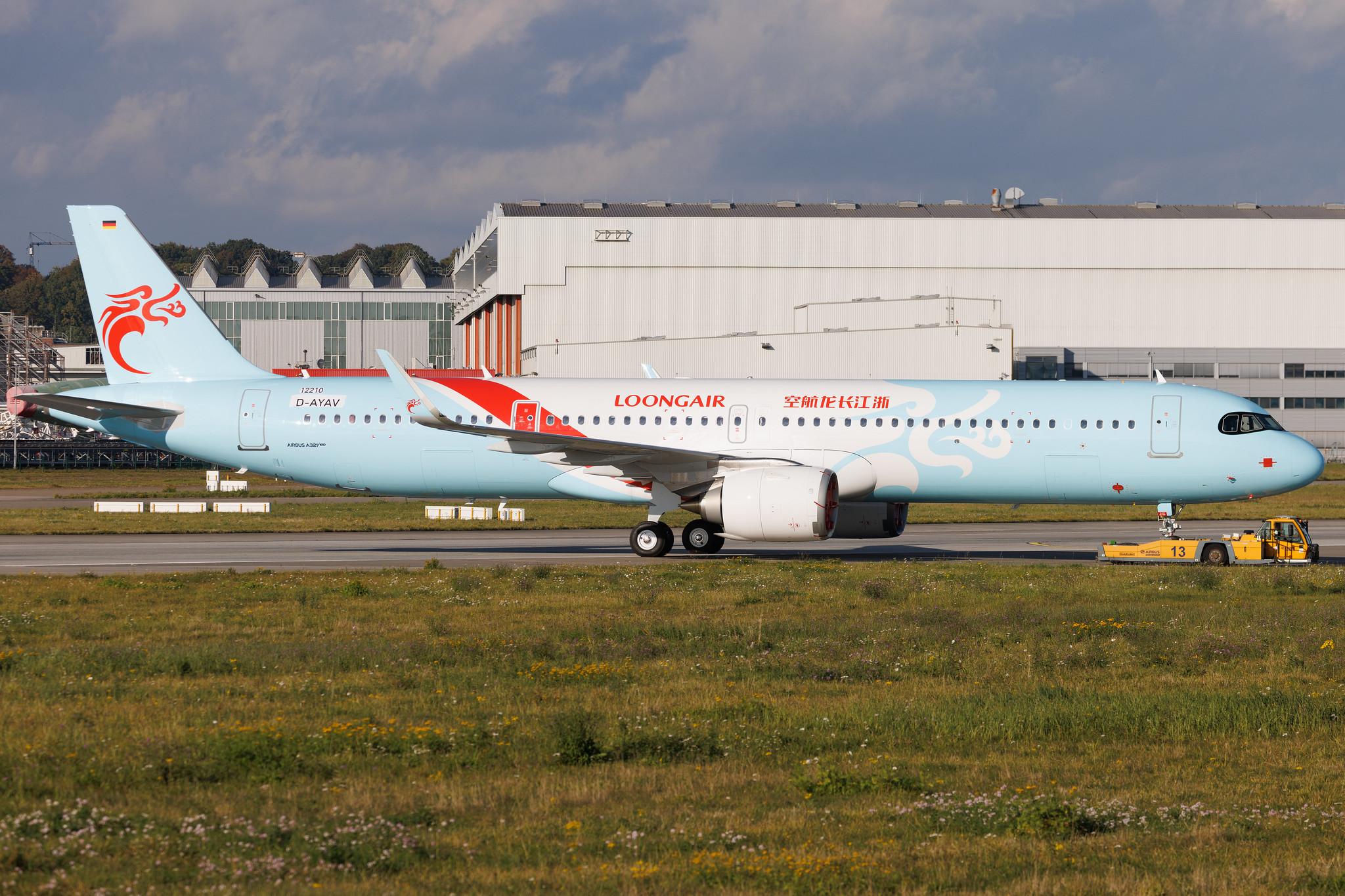 Hamburg Finkenwerder: Loong Air (GJ / CDC) | Airbus A321-251NX A21N | D-AYAV | MSN 12210