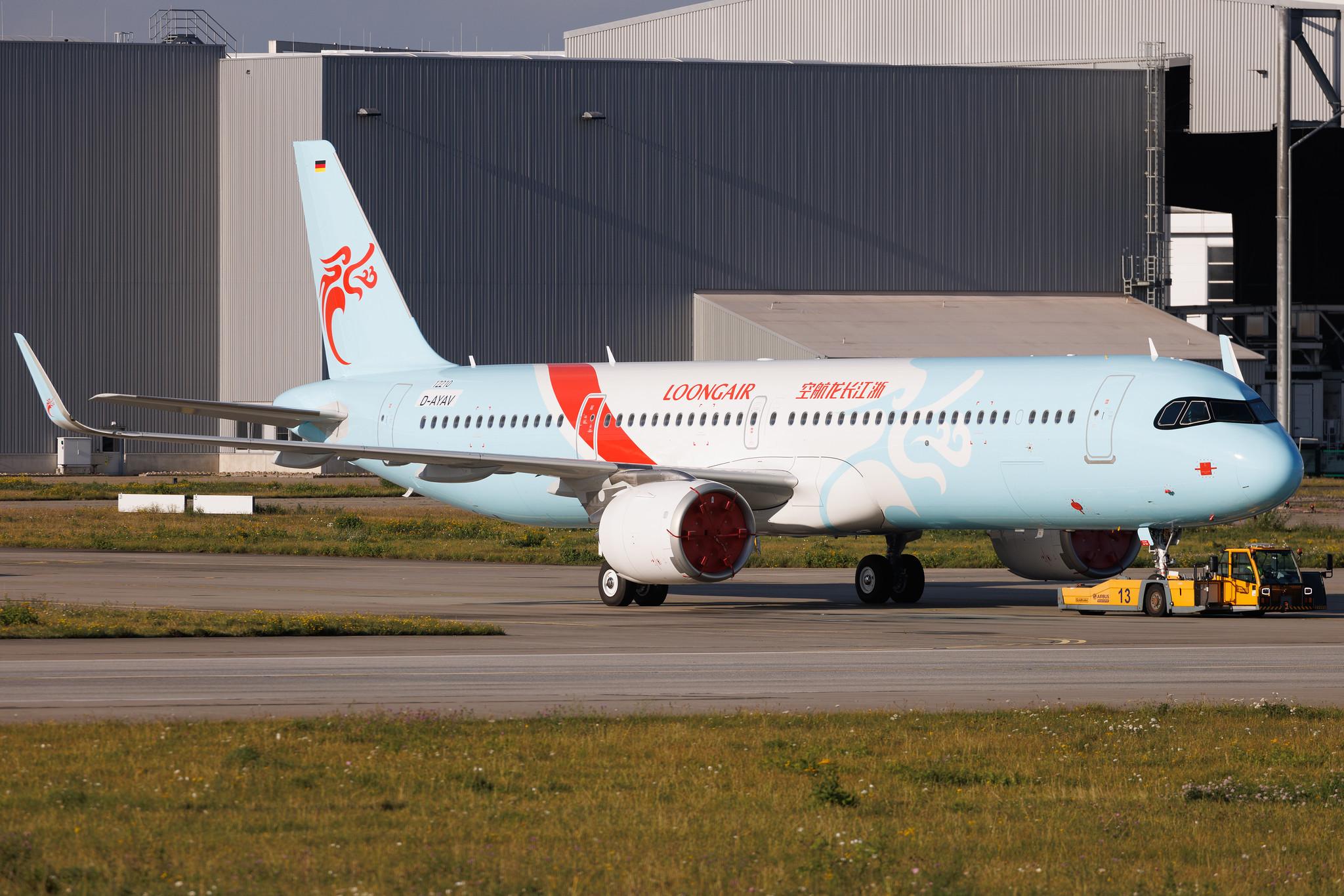 Hamburg Finkenwerder: Loong Air (GJ / CDC) | Airbus A321-251NX A21N | D-AYAV | MSN 12210
