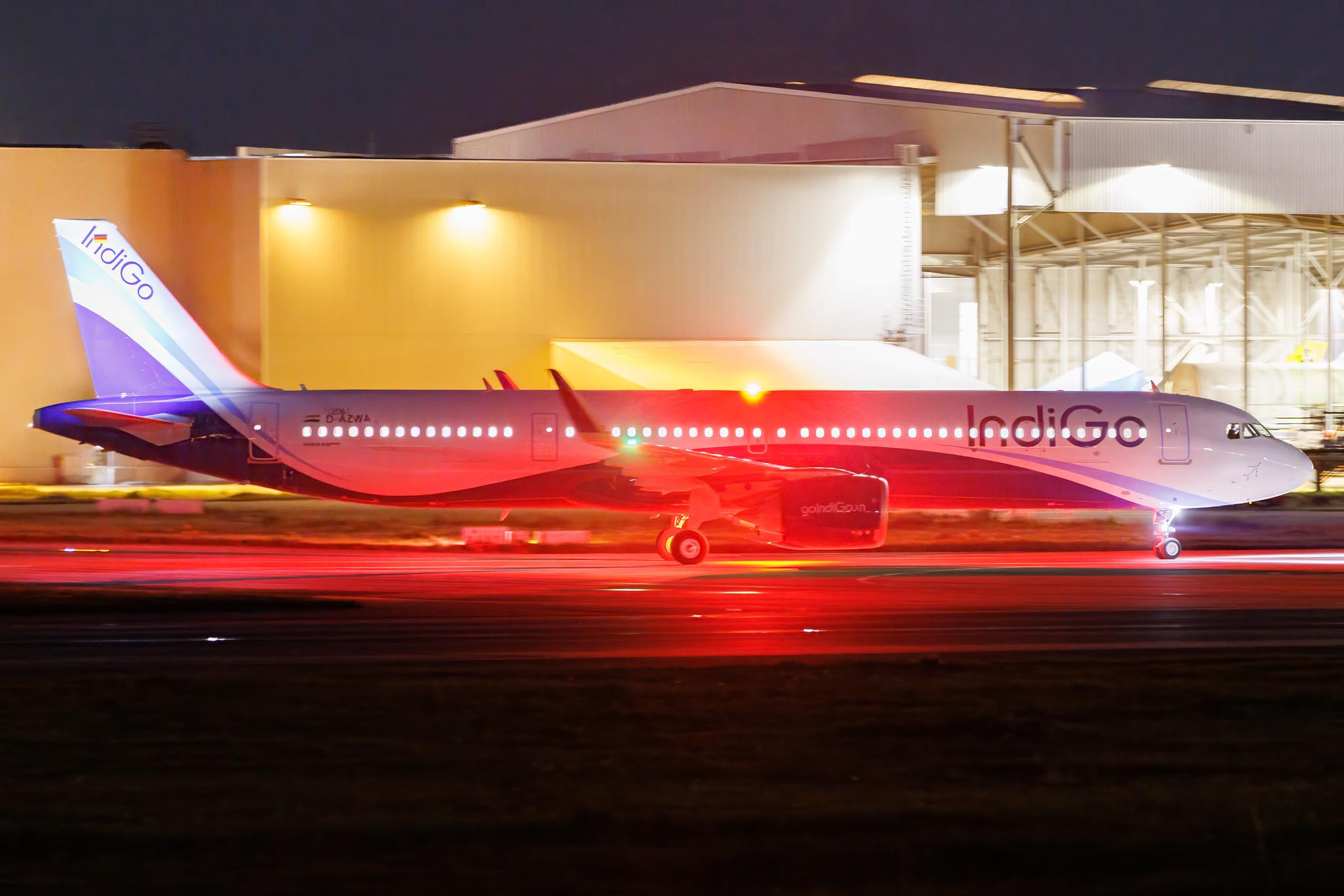 Hamburg Finkenwerder: IndiGo (6E / IGO) | Airbus A321-251NX A21N | D-AZWA | VT- | MSN 12081