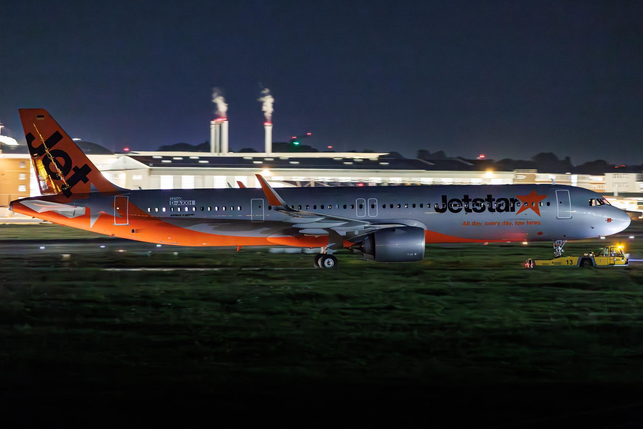 Hamburg Finkenwerder: Jetstar Airways (JQ / JST) | Airbus A321-251NX A21N | D-AXXH | VH-OYR | MSN 12160