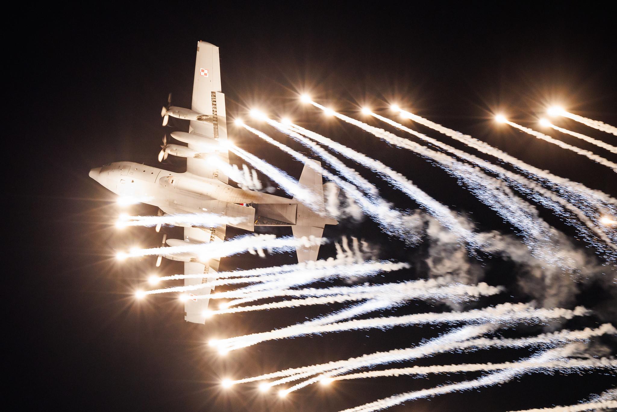 ANTIDOTUM Airshow Leszno: Polish Air Force (/ PLF) | Lockheed C-130E Hercules (L-382) C130 | 1501 | MSN 382-4428