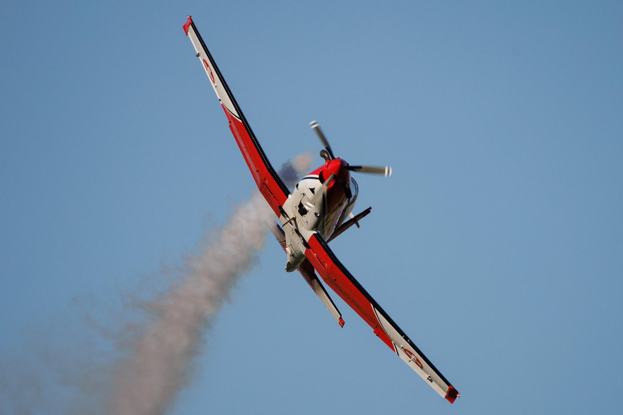 ANTIDOTUM Airshow Leszno: Swiss Air Force (/ SUI) | Pilatus NCPC-7 | A-929 | MSN 337