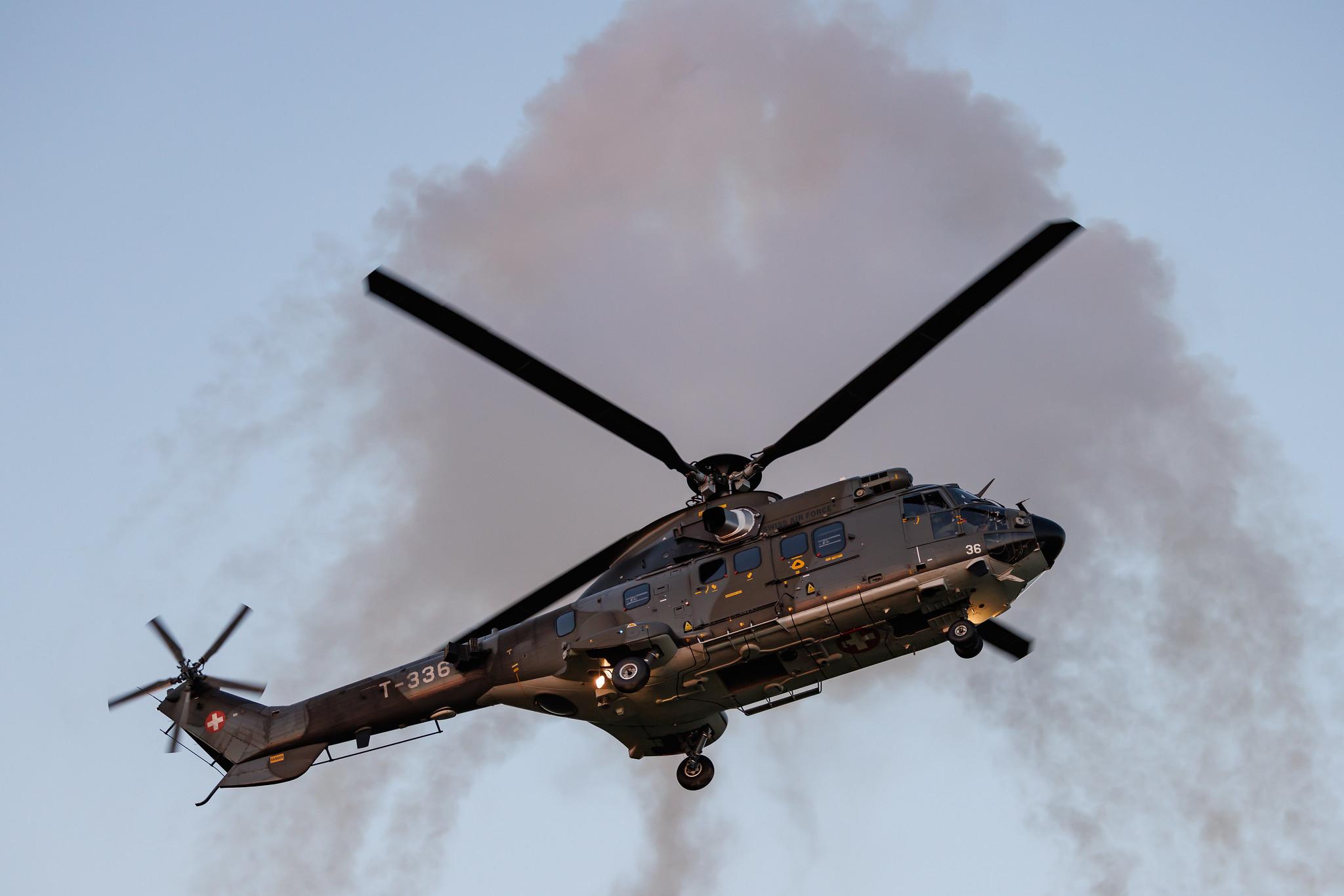 ANTIDOTUM Airshow Leszno: Swiss Air Force (/ SUI) | Operator: Switzerland - Air Force | Airbus Helicopters H215M AS32 | T-336 | MSN 2541