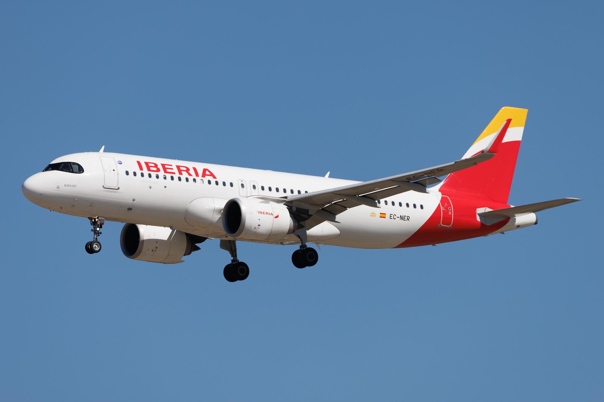 Madrid Barajas Airport: Iberia (IB / IBE) | Airbus A320-251N A20N | EC-NER | MSN 8996