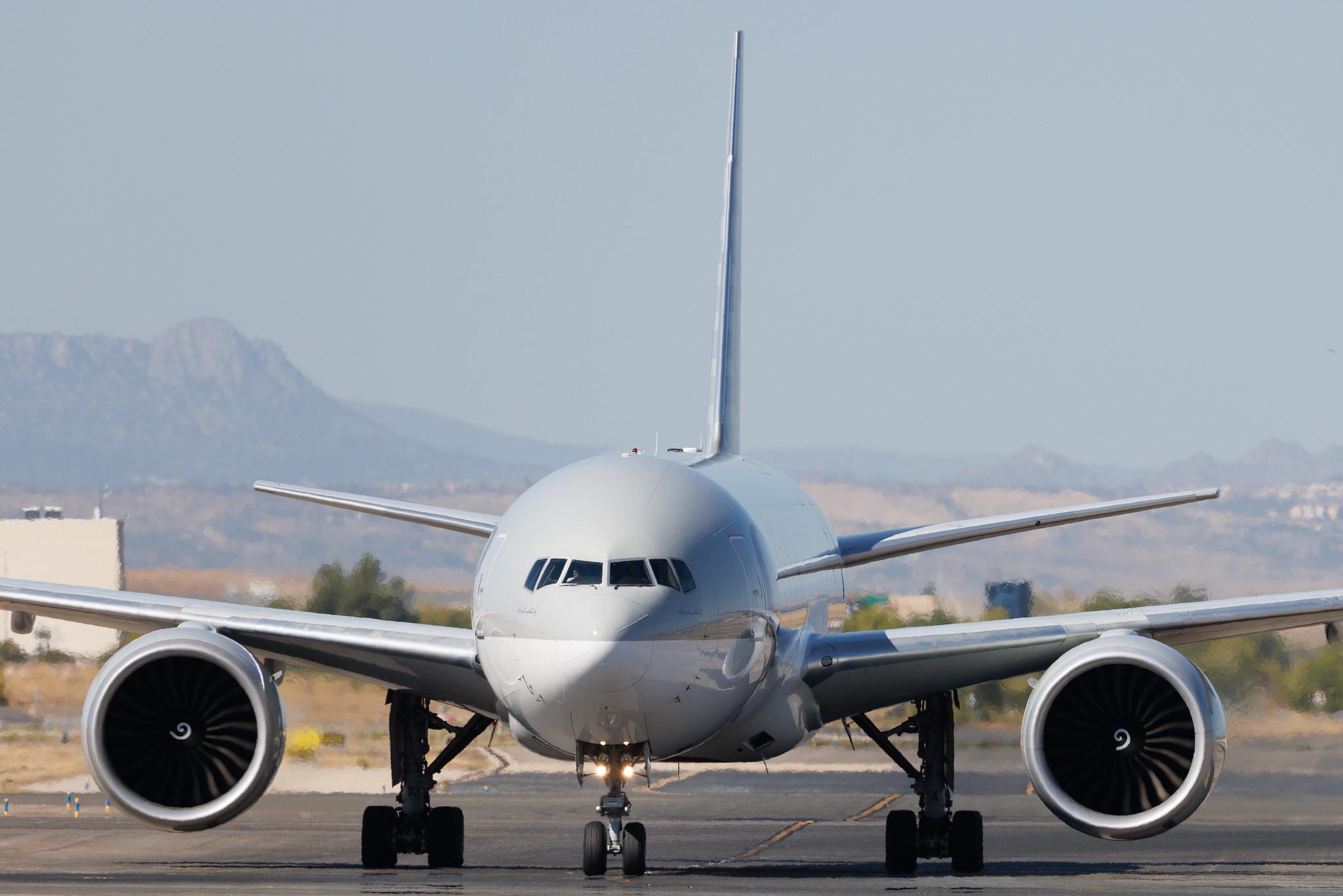 Madrid Barajas Airport: Qatar Cargo (QR / QTR) | Operator: Qatar Airways | Boeing 777-FDZ B77L | A7-BFH | MSN 42298