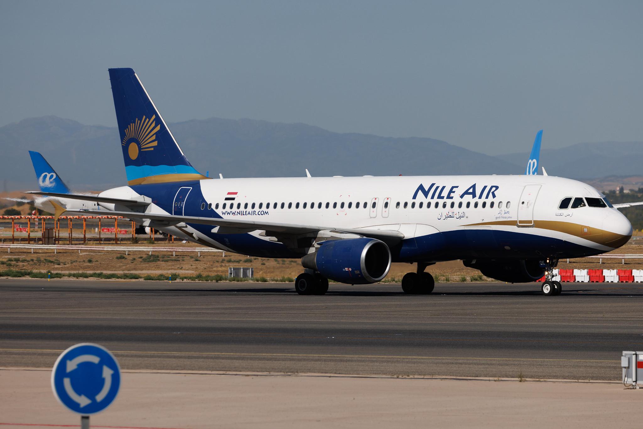 Madrid Barajas Airport: Nile Air (NP / NIA) | Airbus A320-214 A320 | SU-BQK | MSN 03925