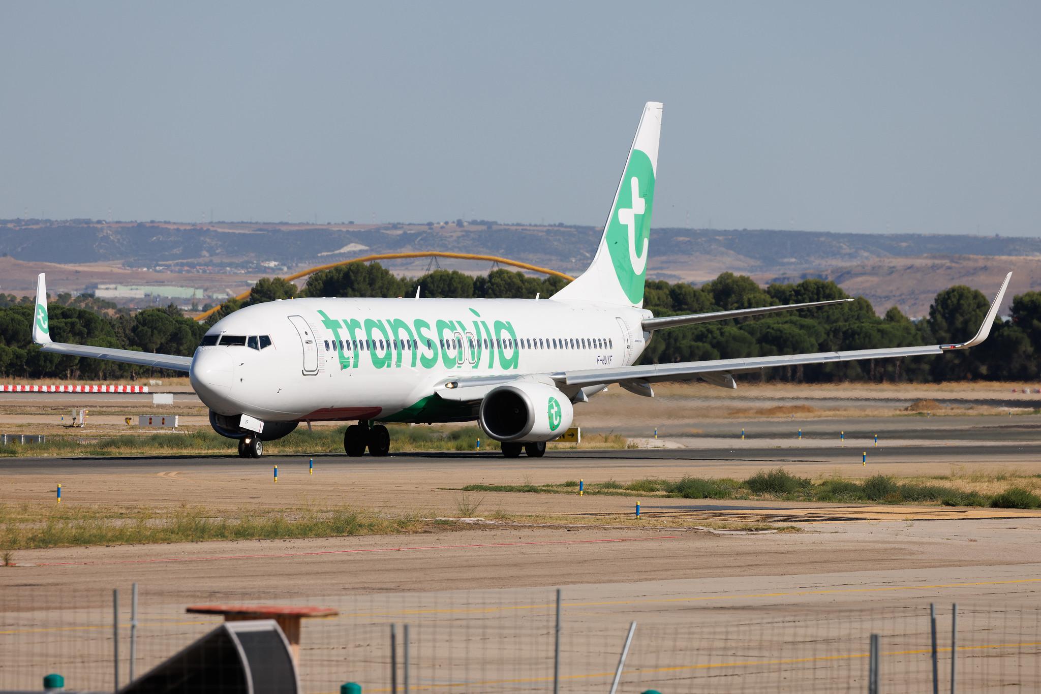 Madrid Barajas Airport: Transavia (HV / TRA) | Operator: Transavia France | Boeing 737-8JP B738 | F-HUYF | MSN 38881