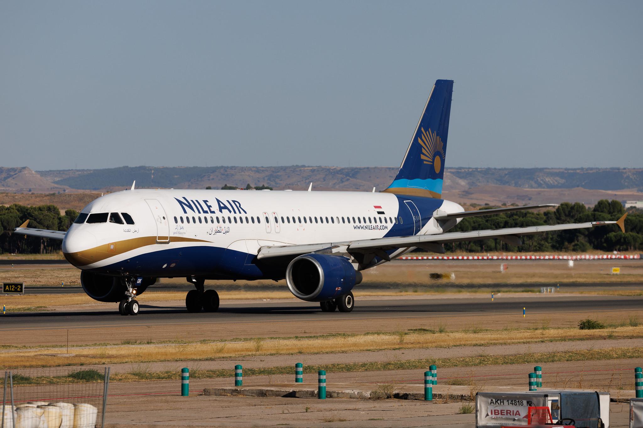 Madrid Barajas Airport: Nile Air (NP / NIA) | Airbus A320-214 A320 | SU-BQK | MSN 03925