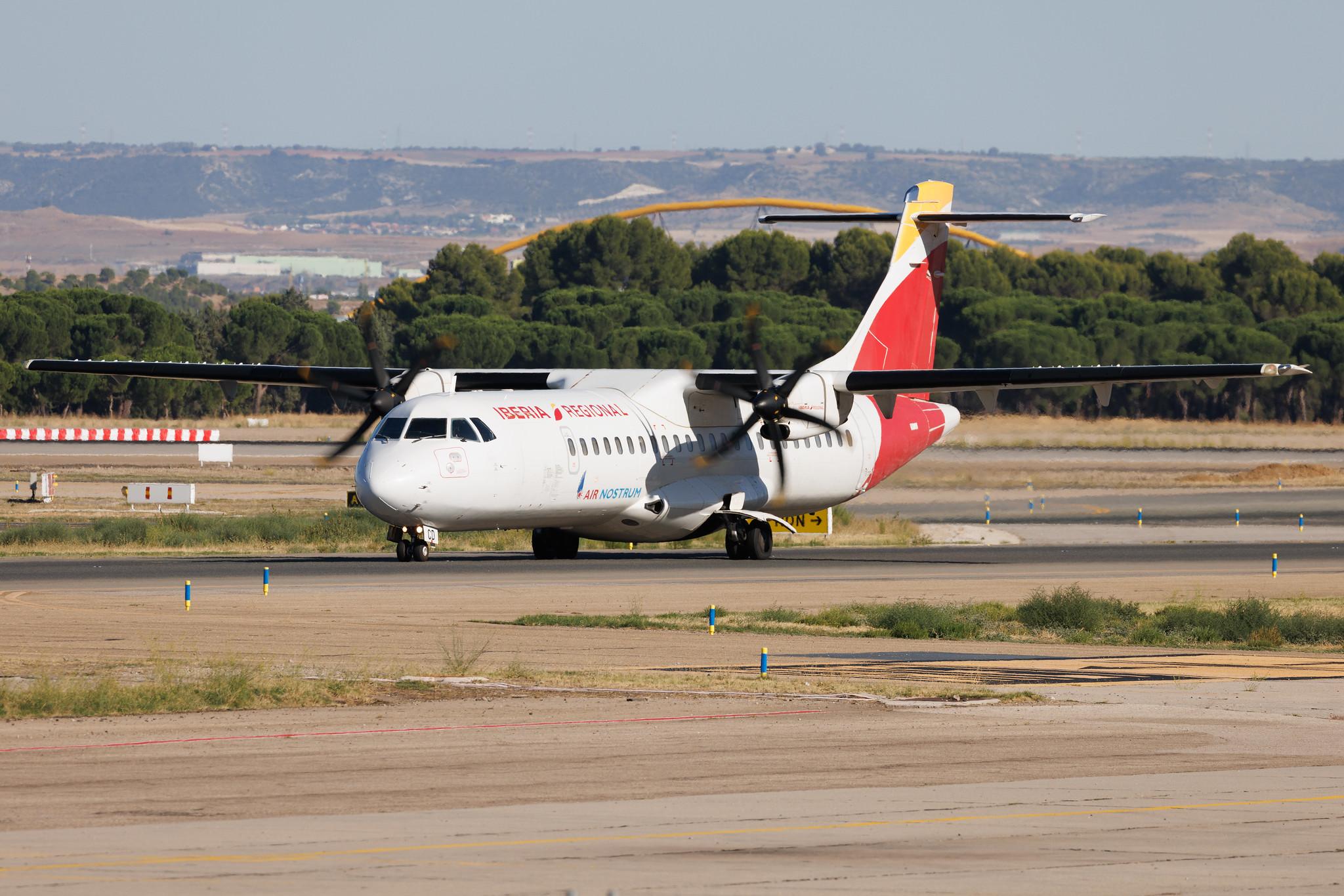 Madrid Barajas Airport: Iberia Regional (IB / IBE) | Operator: Mel Air | ATR 72-600 AT76 | 9H-NCD | MSN 1059