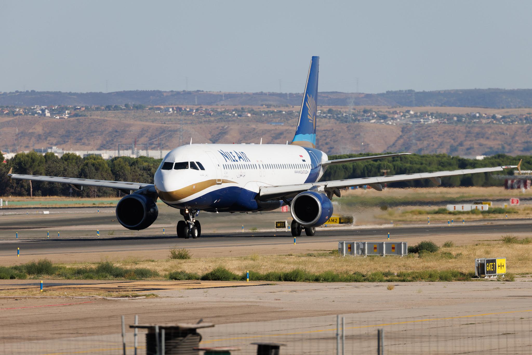Madrid Barajas Airport: Nile Air (NP / NIA) | Airbus A320-214 A320 | SU-BQK | MSN 03925