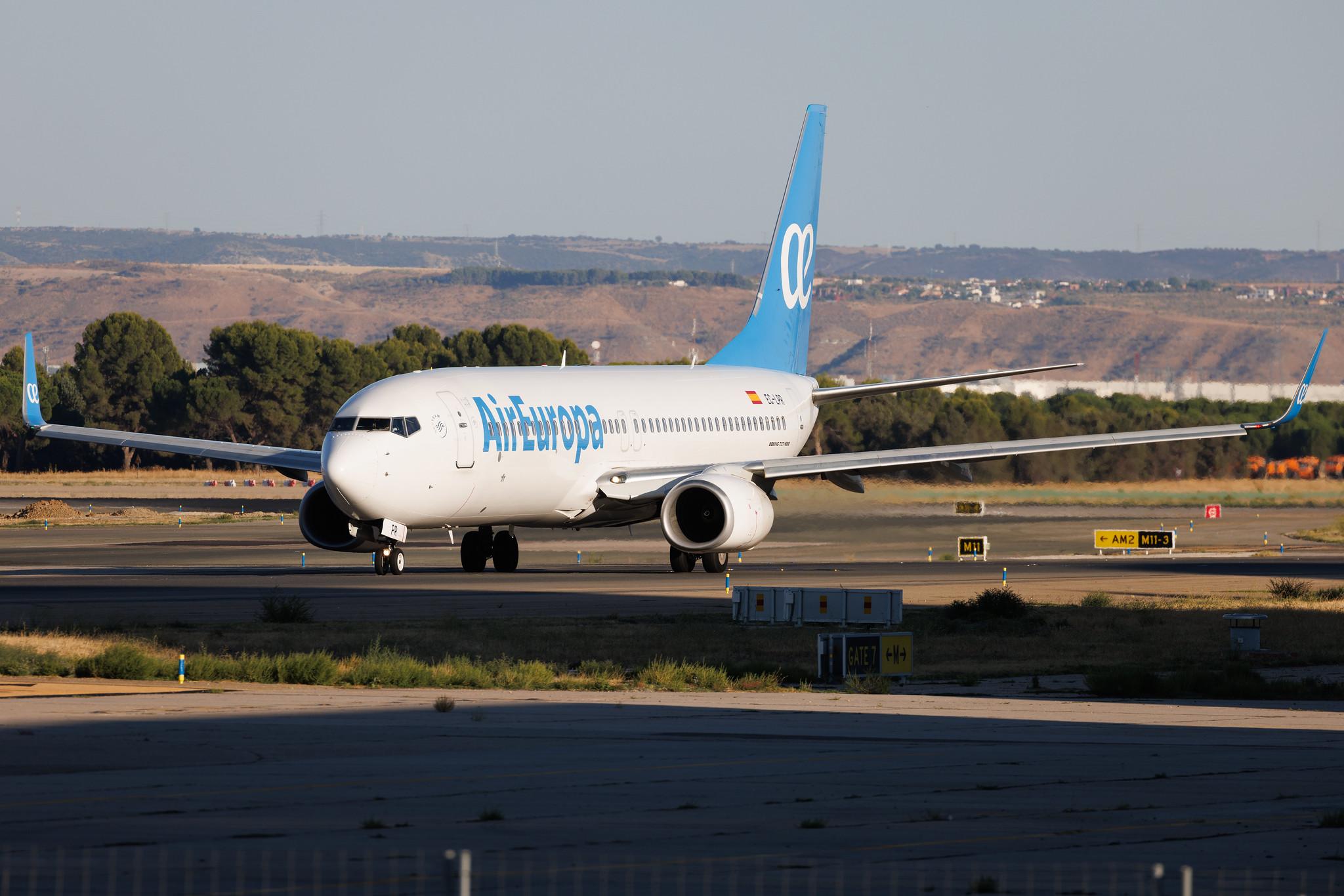 Madrid Barajas Airport: Air Europa (UX / AEA) | Boeing 737-85P B738 | EC-LPR | MSN 36588