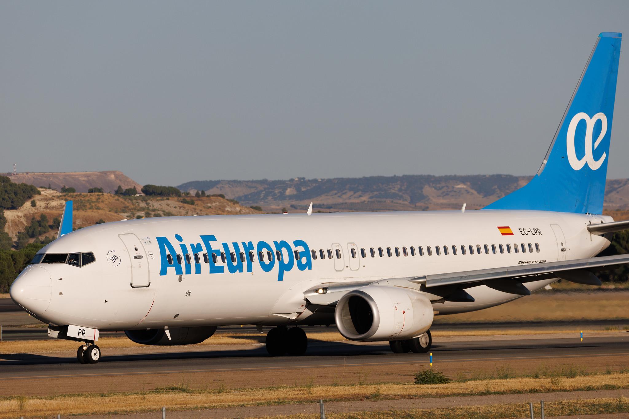 Madrid Barajas Airport: Air Europa (UX / AEA) | Boeing 737-85P B738 | EC-LPR | MSN 36588