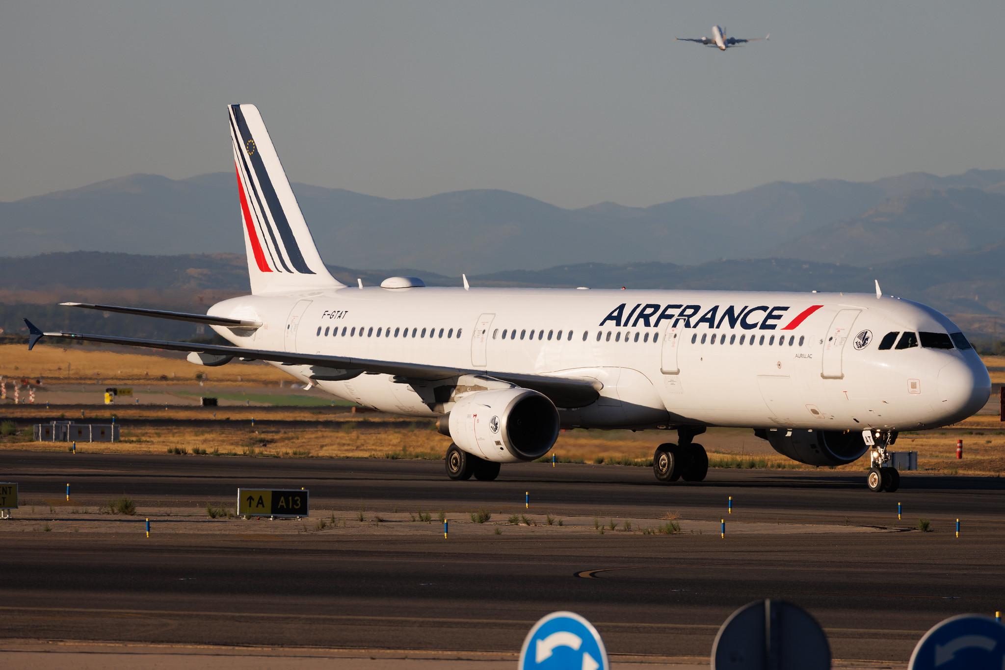 Madrid Barajas Airport: Air France (AF / AFR) | Airbus A321-212 A321 | F-GTAT | MSN 3441