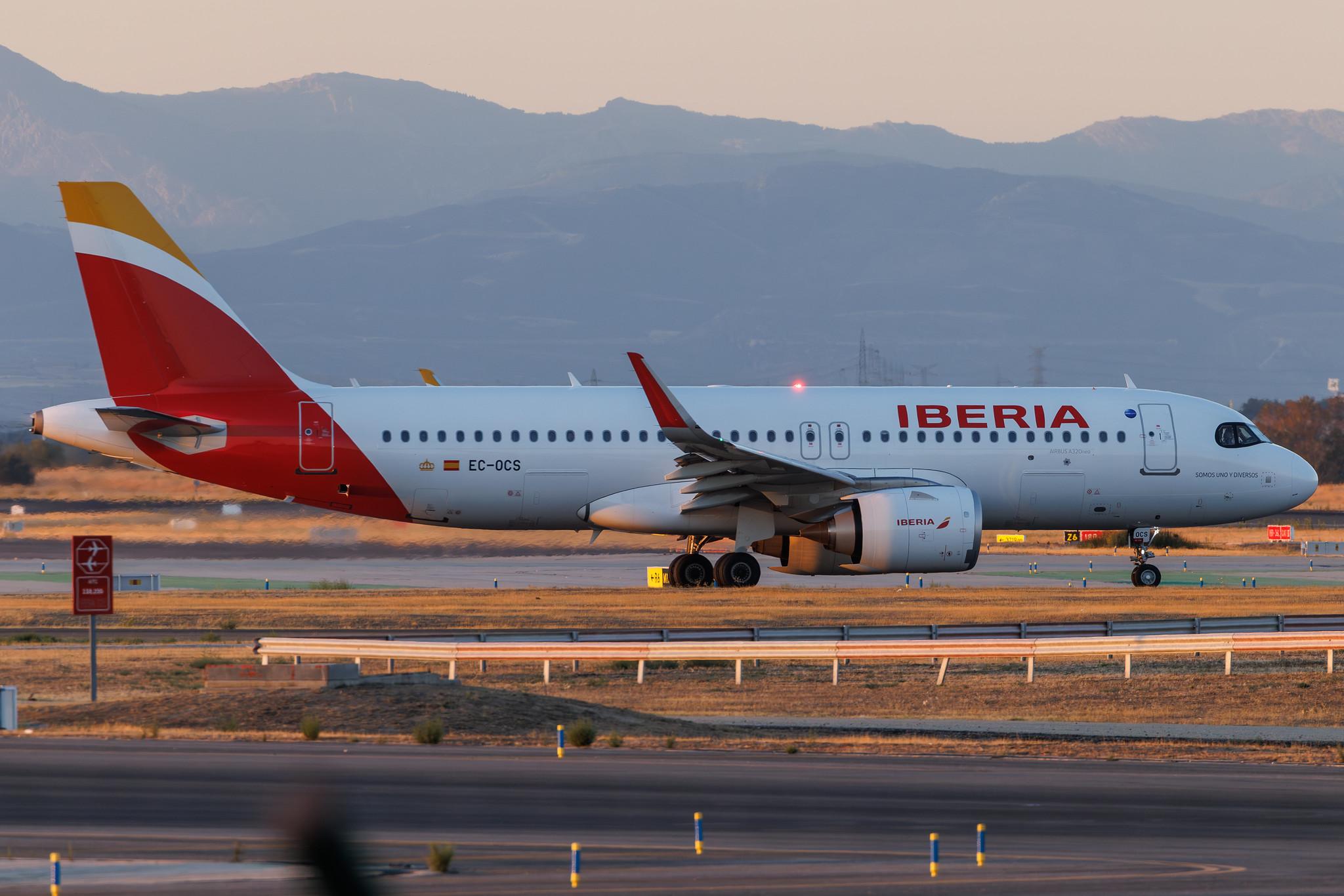 Madrid Barajas Airport: Iberia (IB / IBE) | Airbus A320-251N A20N | EC-OCS | MSN 11716