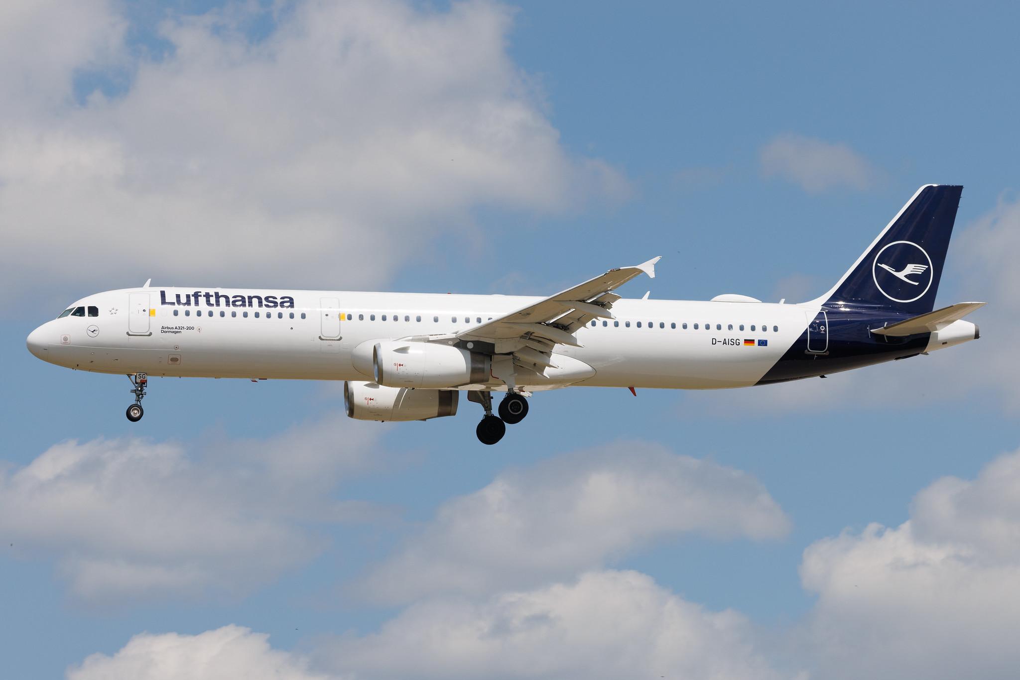 Frankfurt Airport: Lufthansa (LH / DLH) | Airbus A321-231 A321 | D-AISG | MSN 1273