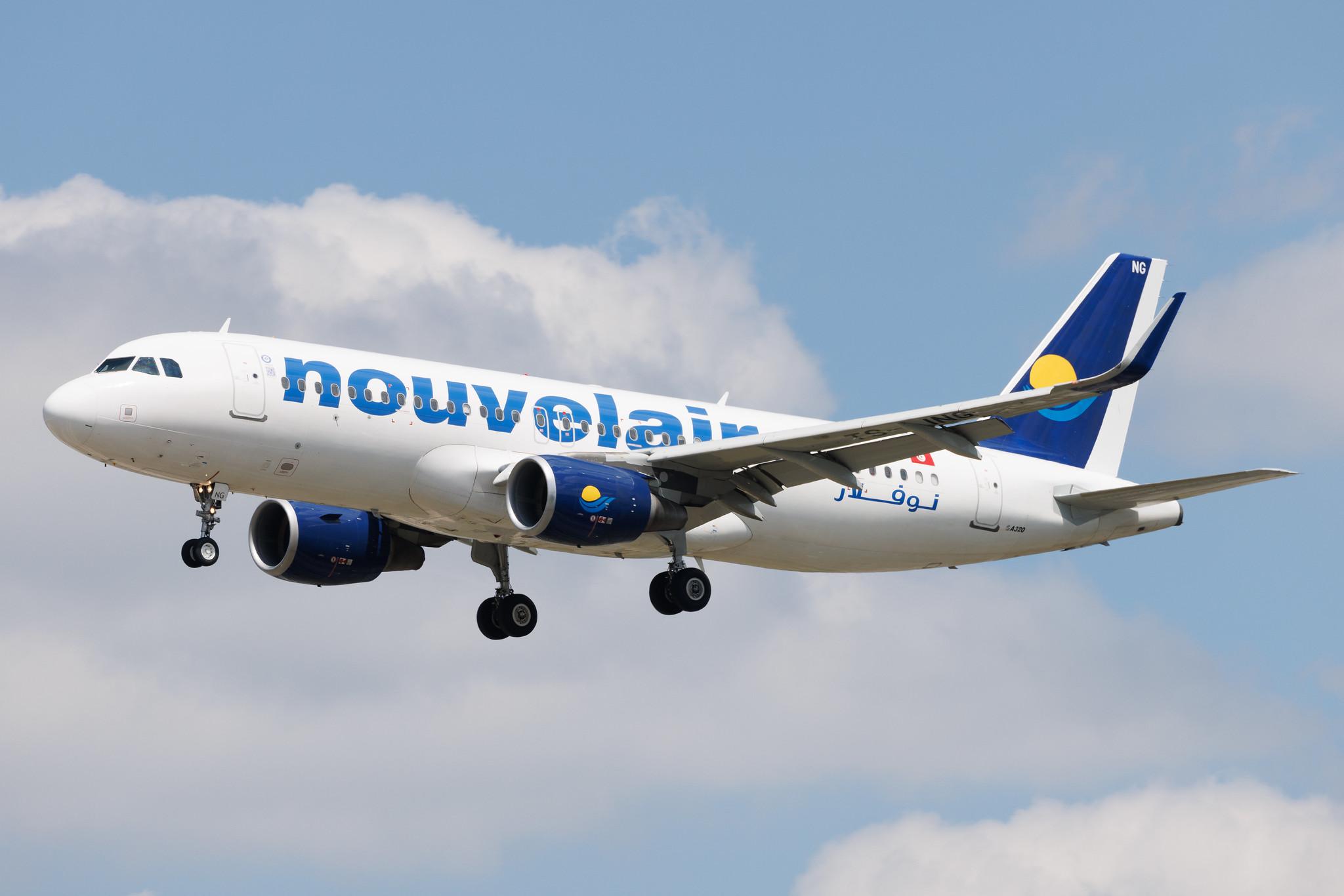 Frankfurt Airport: Nouvelair (BJ / LBT) | Airbus A320-214 A320 | TS-ING | MSN 05878