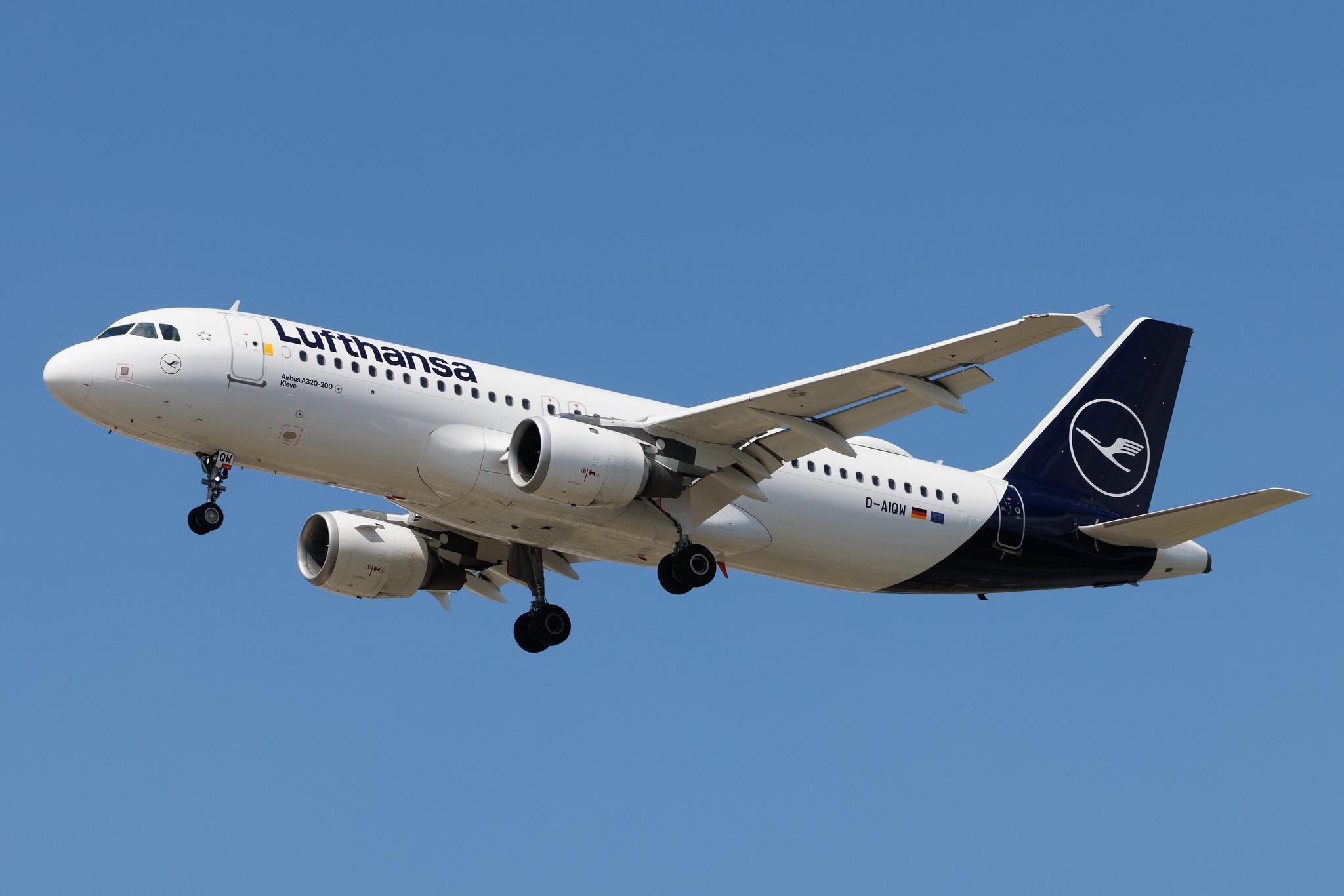 Frankfurt Airport: Lufthansa (LH / DLH) | Airbus A320-211 A320 | D-AIQW | MSN 1367