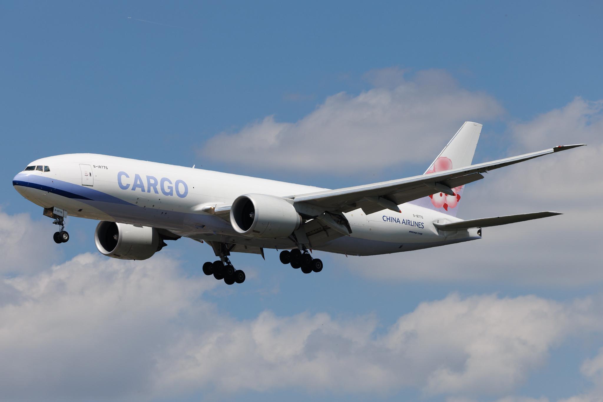 Frankfurt Airport: China Airlines Cargo (CI / CAL) | Operator: China Airlines |  Boeing 777-F B77L | B-18776 | MSN 66900