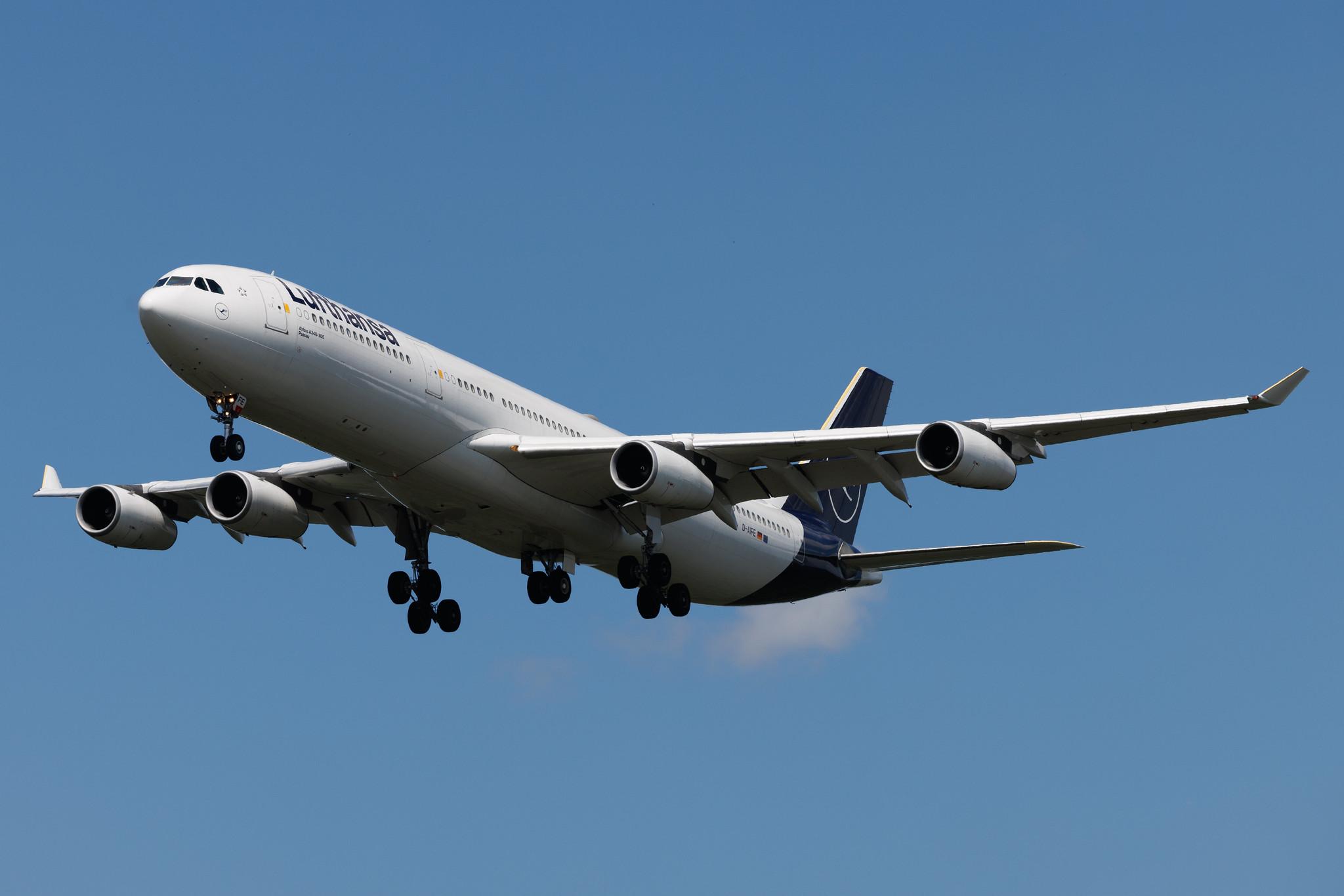 Frankfurt Airport: Lufthansa (LH / DLH) | Airbus A340-313 A343 | D-AIFE | MSN 0434