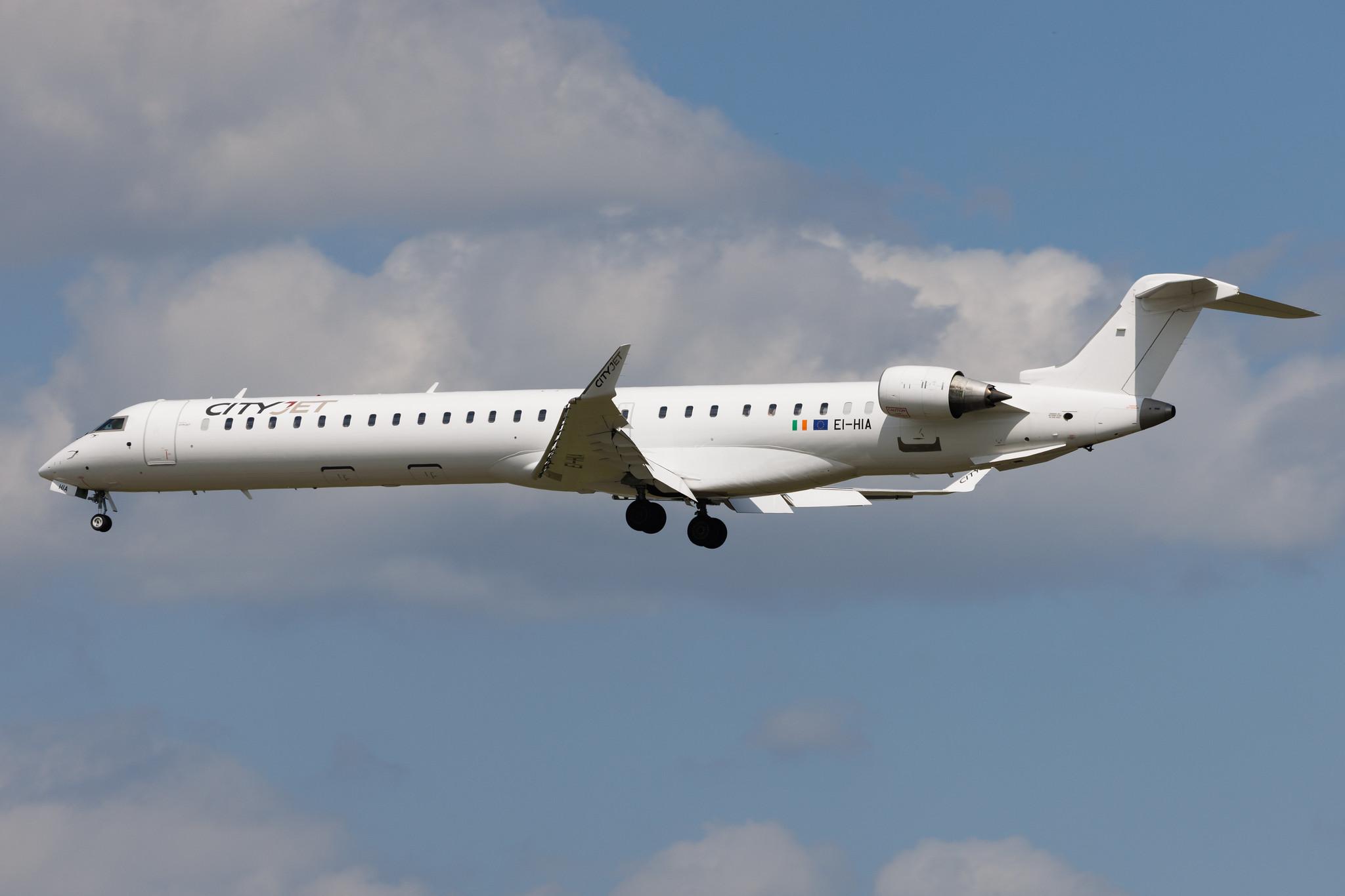 Frankfurt Airport: CityJet (WX / BCY) | Operator: Cityjet | Mitsubishi CRJ-1000 CRJX | EI-HIA | MSN 19006