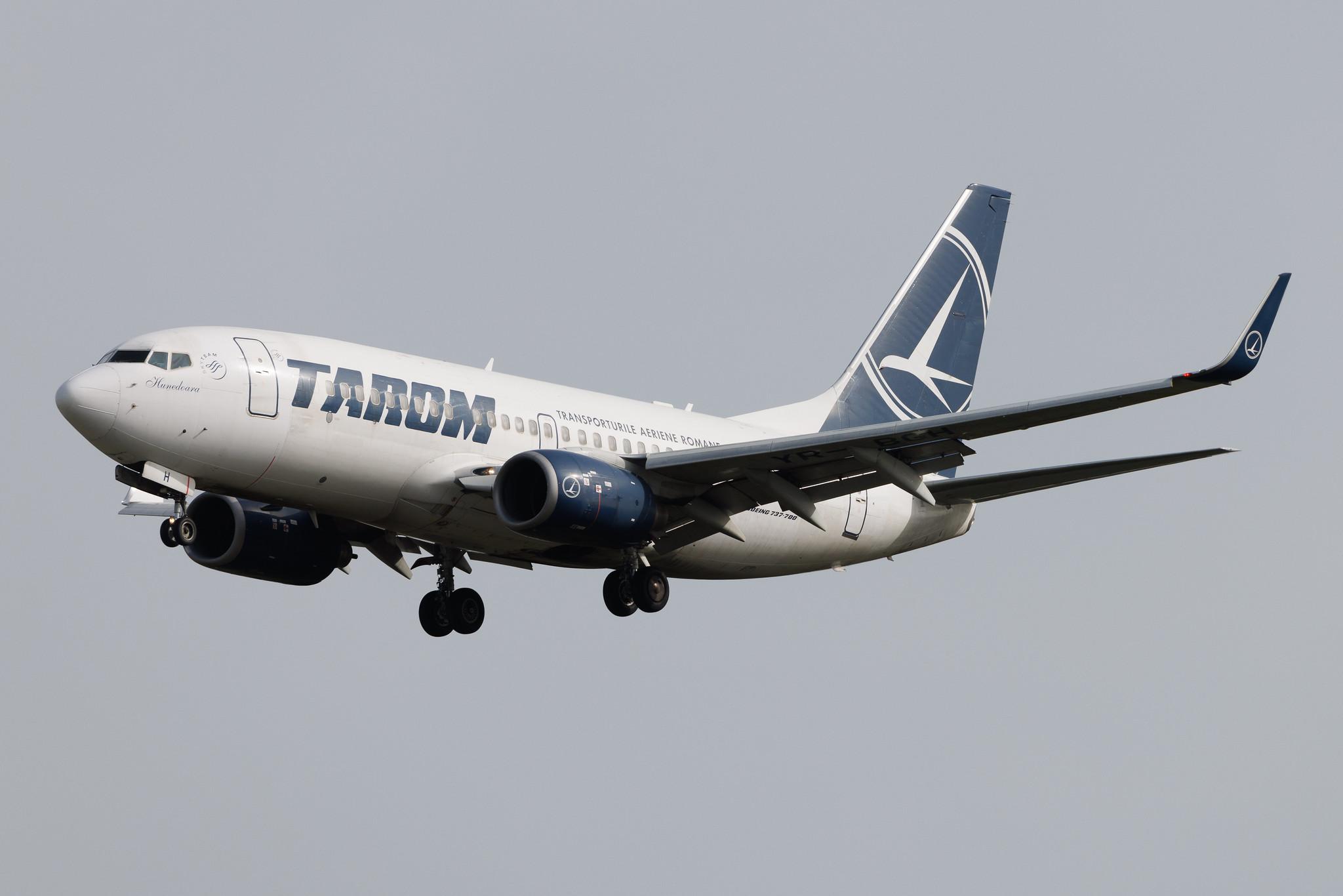 Frankfurt Airport: Tarom (RO / ROT) | Boeing 737-78J B737 | YR-BGH | MSN 28438