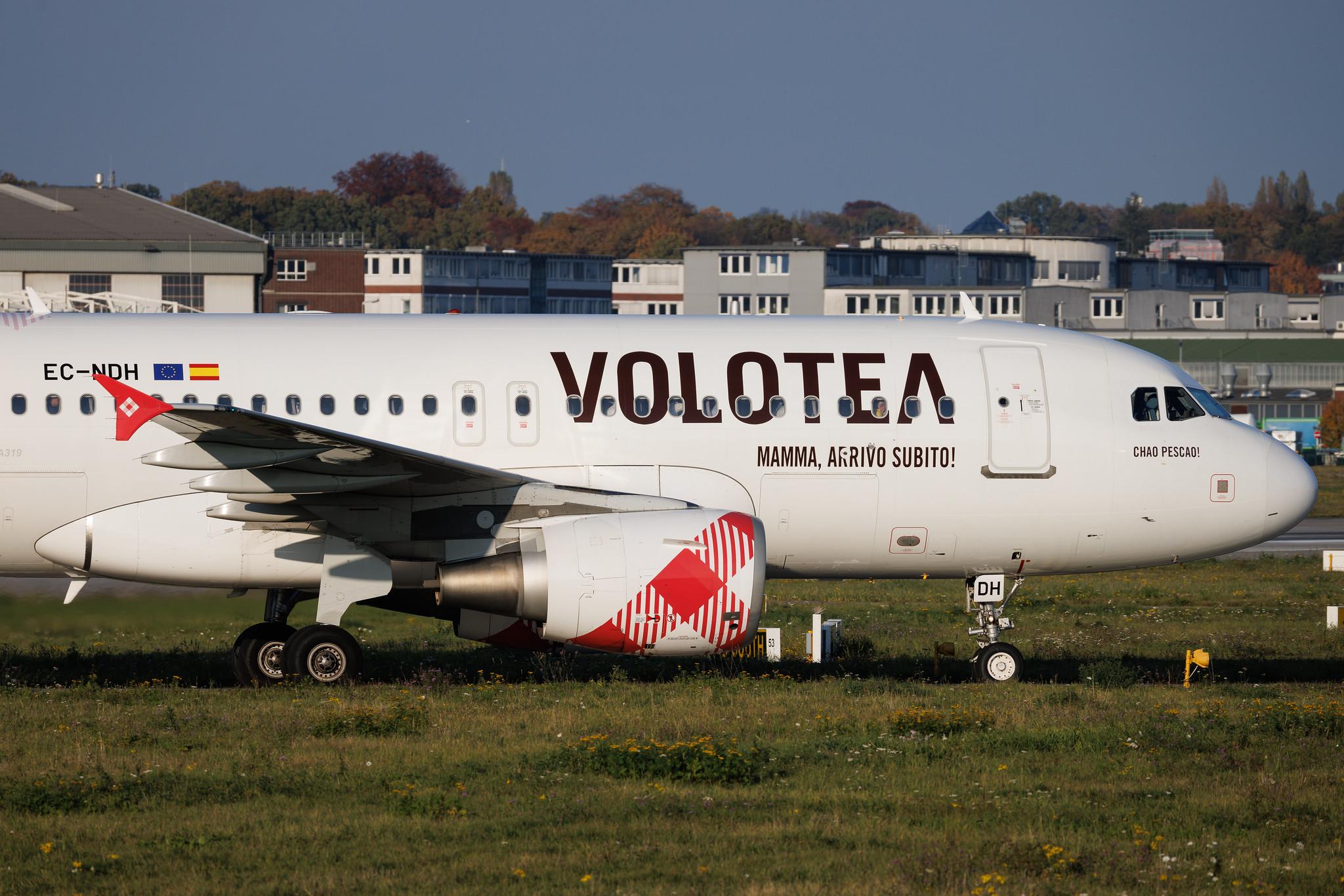 Hamburg Finkenwerder: Volotea (V7 / VOE) | Airbus A319-111 A319 | EC-NDH | MSN 03403
