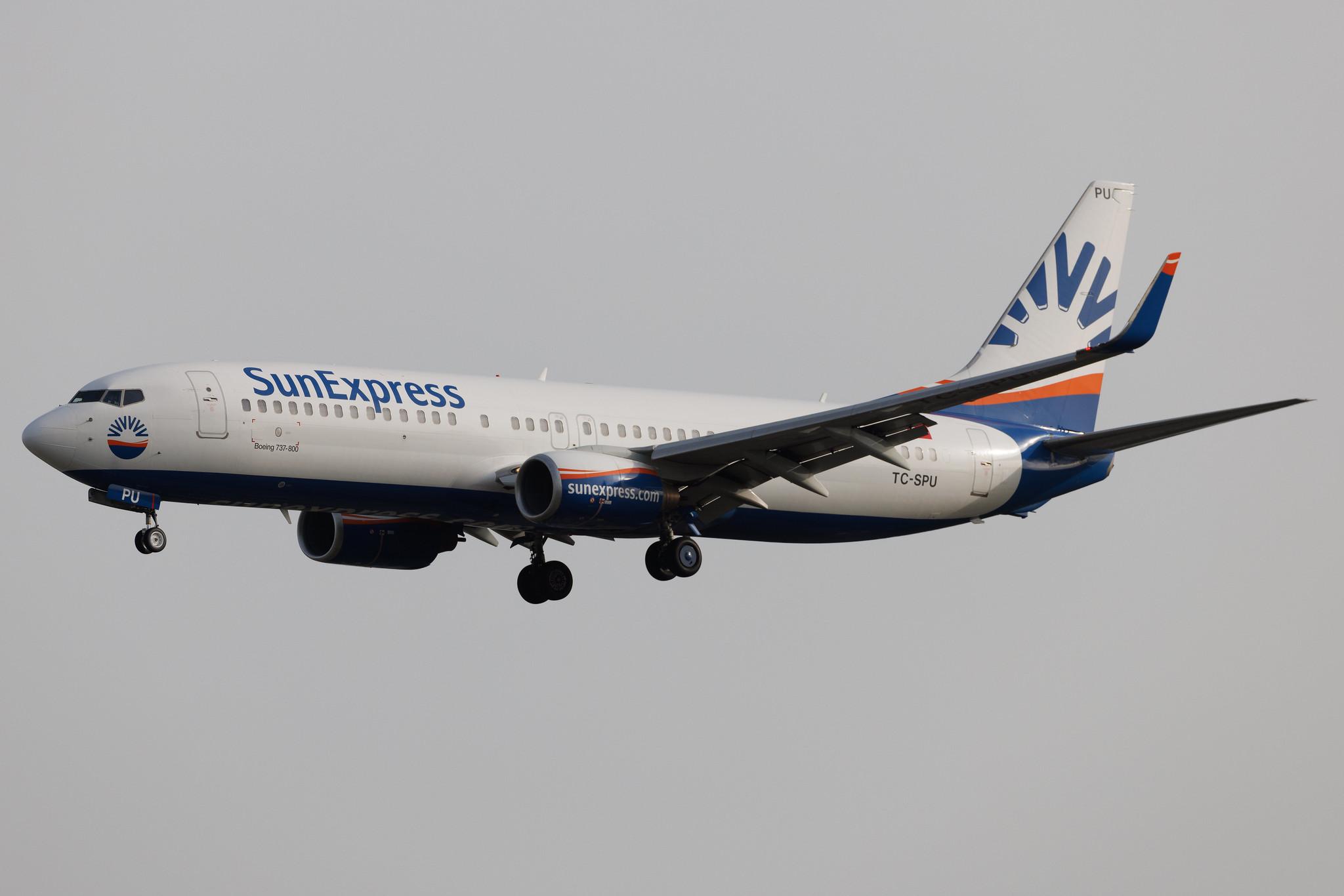 Frankfurt Airport: SunExpress (XQ / SXS) | Boeing 737-8U3 B738 | TC-SPU | MSN 31763