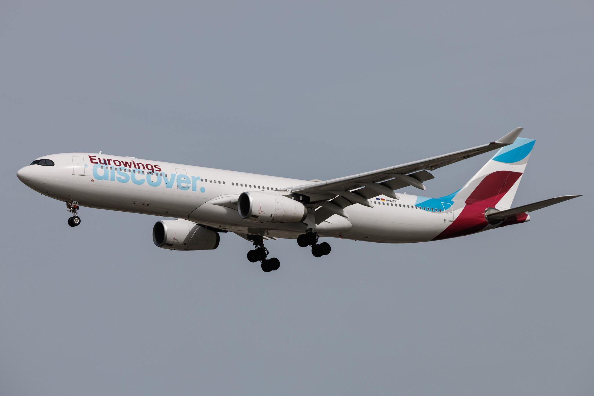Frankfurt Airport: Discover Airlines (4Y / OCN) | Airbus A330-343 A333 | D-AIKF | MSN 0642