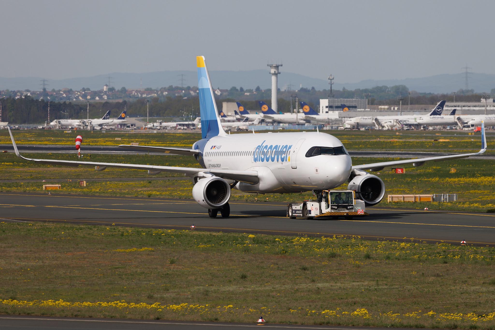 Frankfurt Airport: Discover Airlines (4Y / OCN) | Airbus A320-214 A320 | D-AIUR | MSN 6985