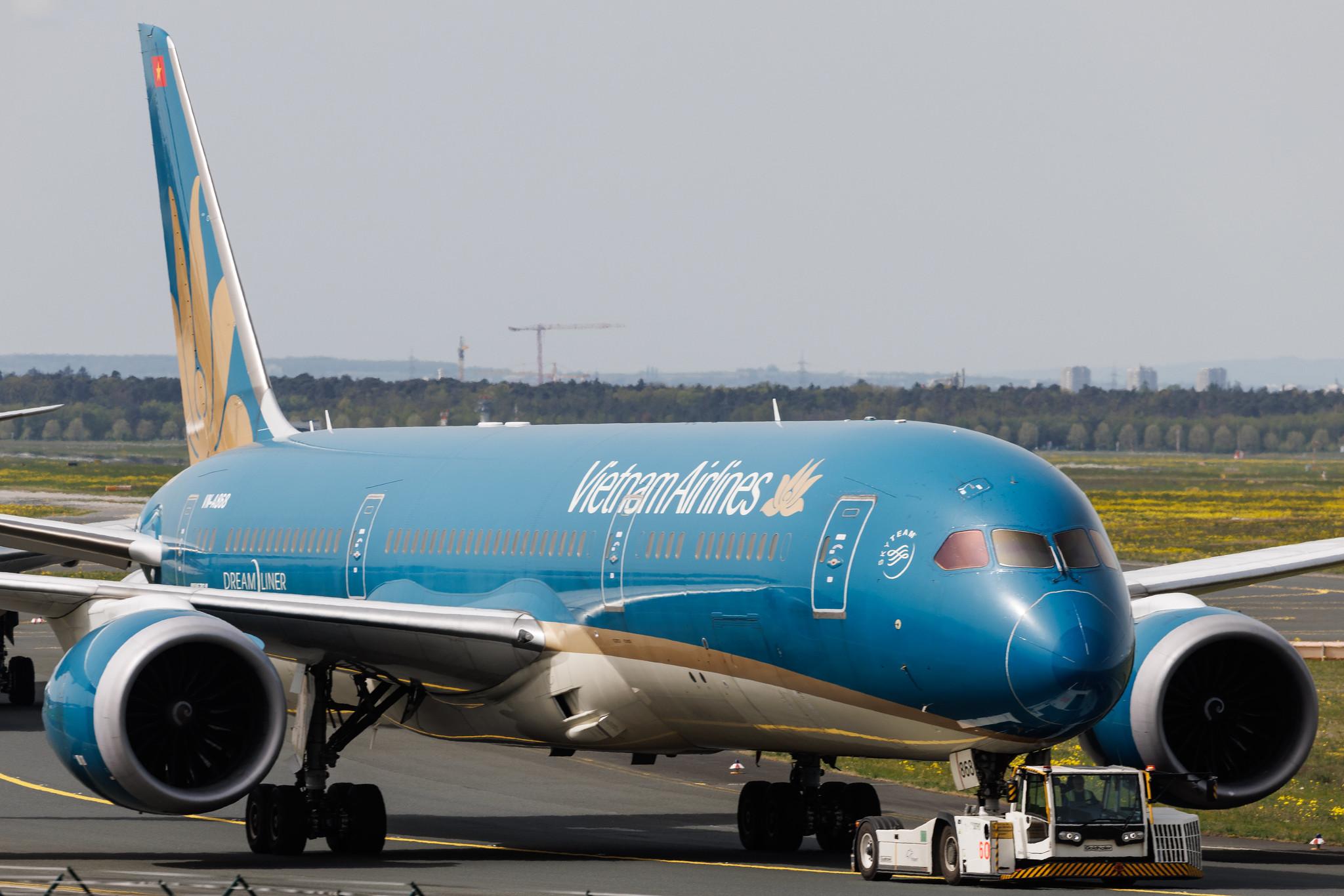 Frankfurt Airport: Vietnam Airlines (VN / HVN) | Boeing 787-9 Dreamliner B789 | VN-A868 | MSN 39288