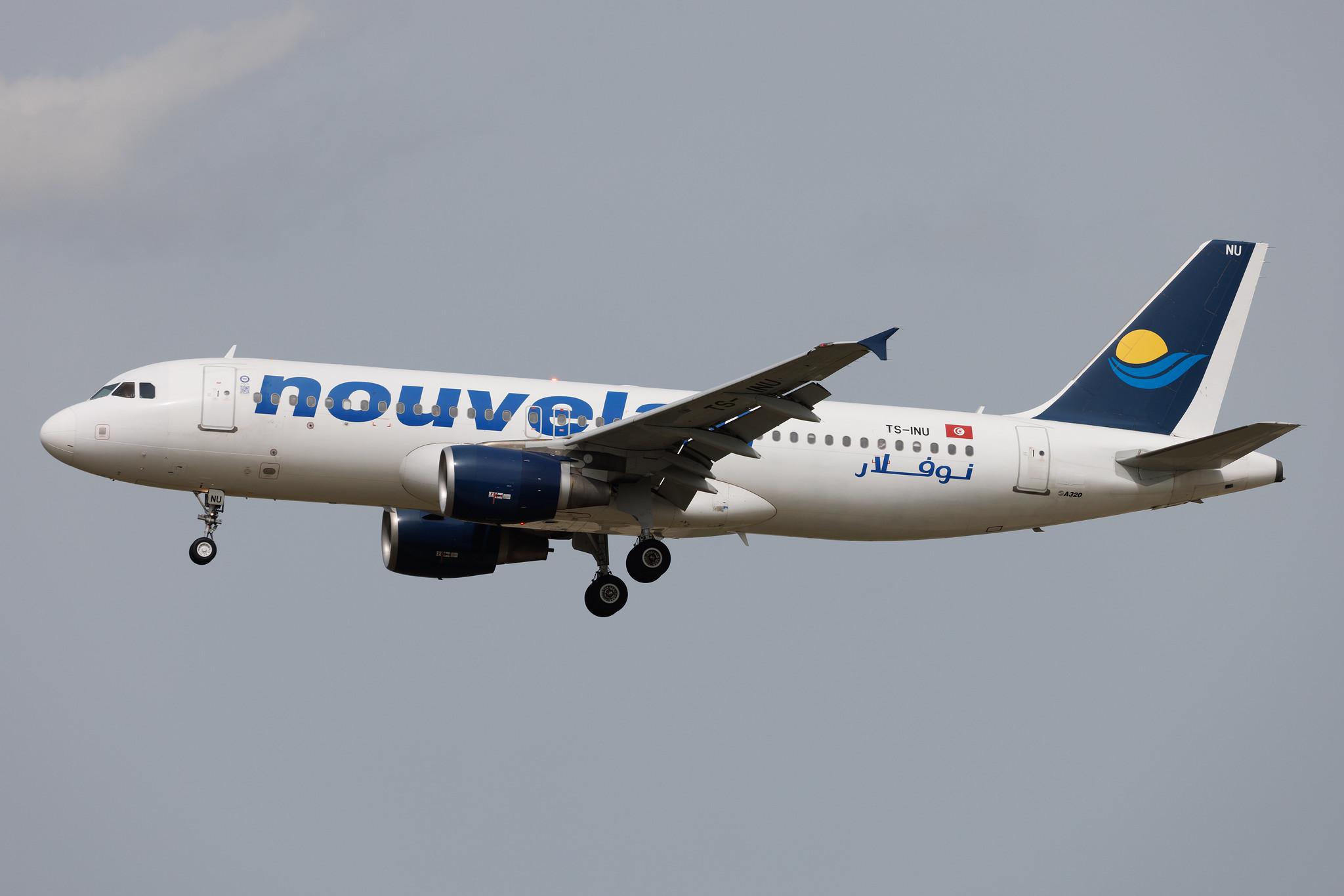 Frankfurt Airport: Nouvelair (BJ / LBT) | Operator: Nouvelair Tunisie | Airbus A320-214 A320 | TS-INU | MSN 3827