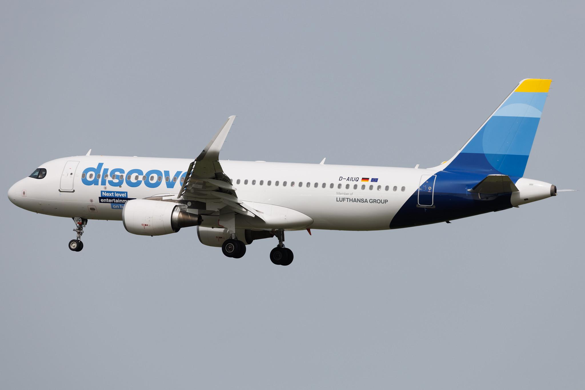 Frankfurt Airport: Discover Airlines (4Y / OCN) | Airbus A320-214 A320 | D-AIUQ | MSN 6947