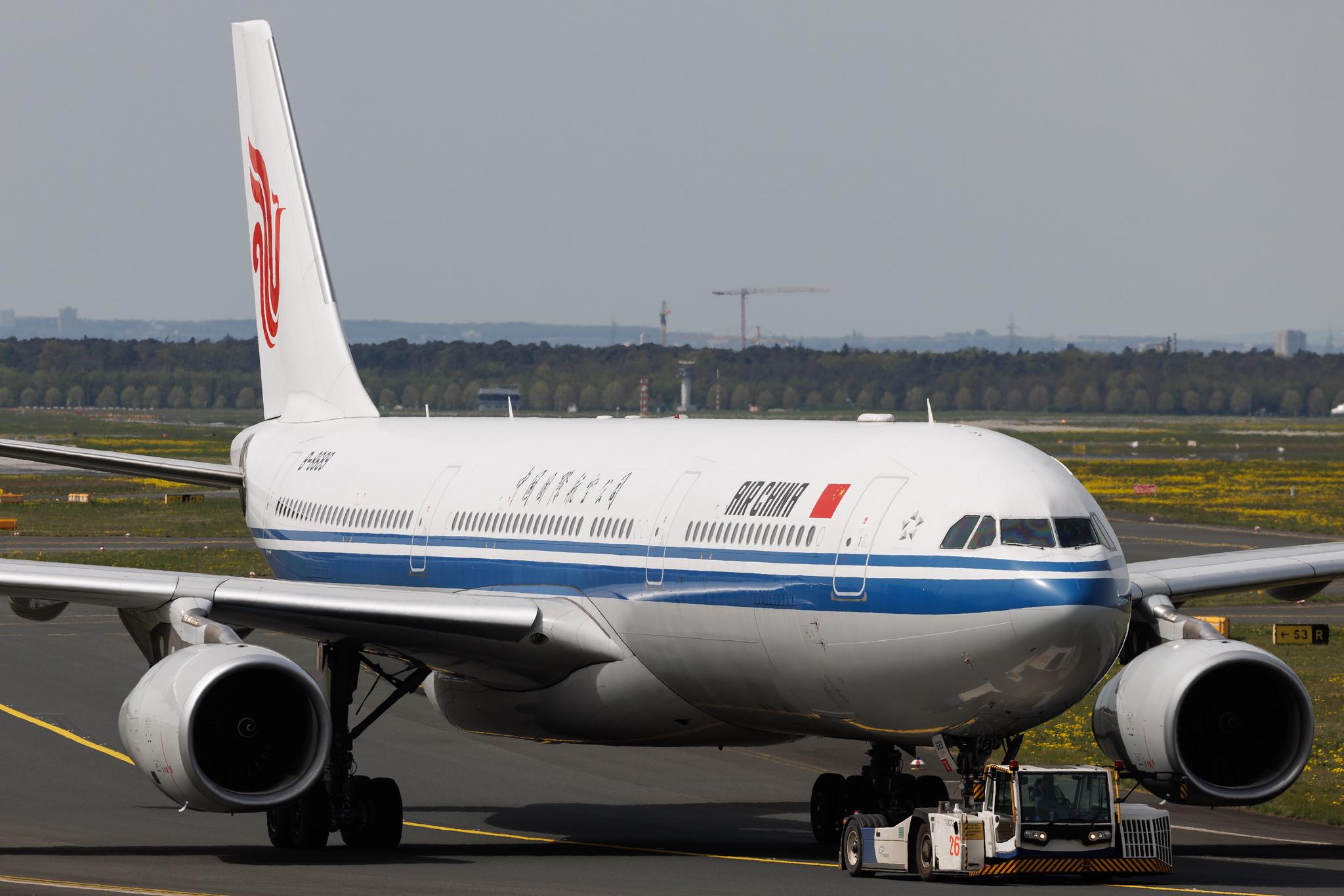 Frankfurt Airport: Air China (CA / CCA) | Airbus A330-343 A333 | B-8689 | MSN 1786