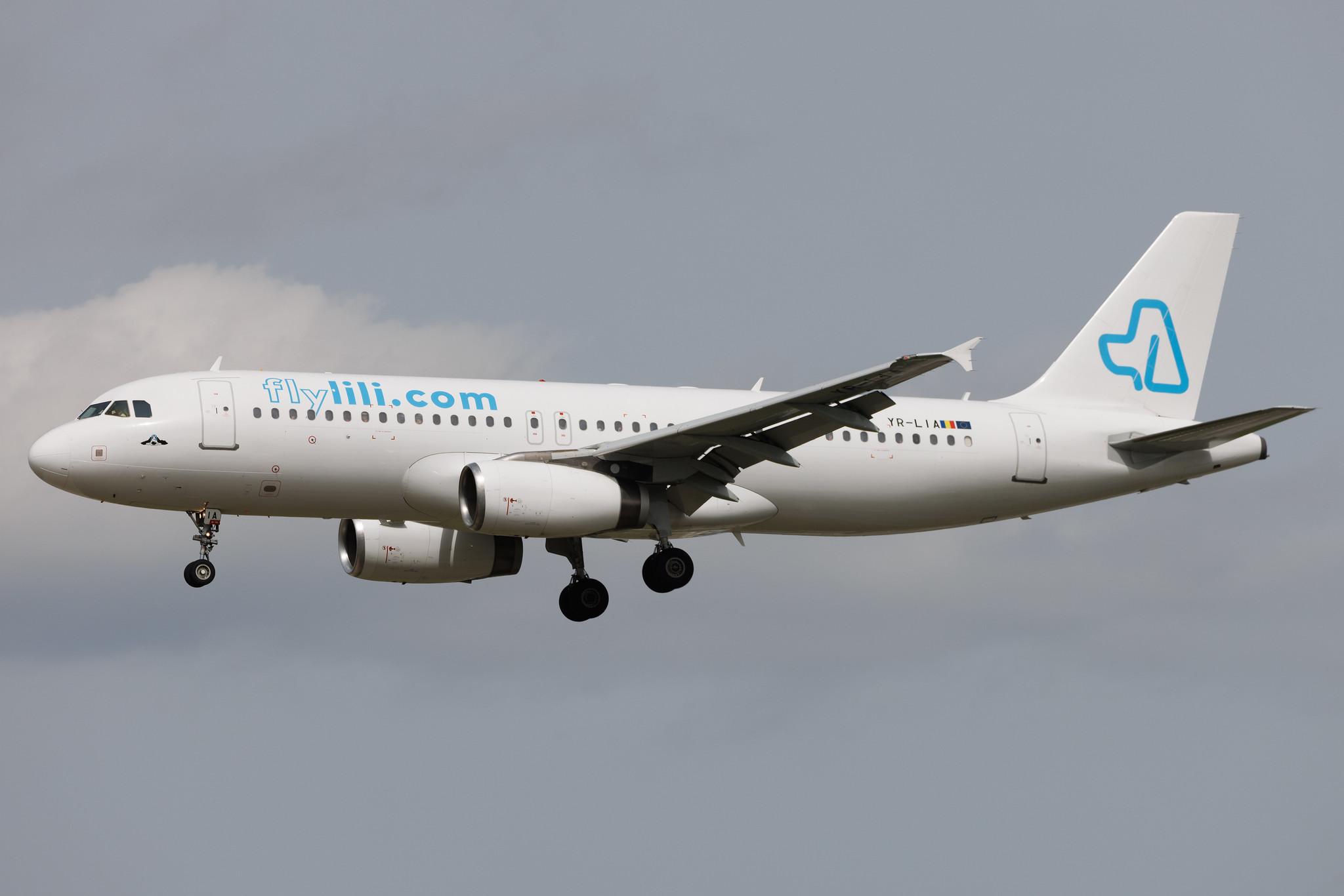 Frankfurt Airport: Flylili (FL / LIL) |  Airbus A320-232 A320 | YR-LIA | MSN 02422