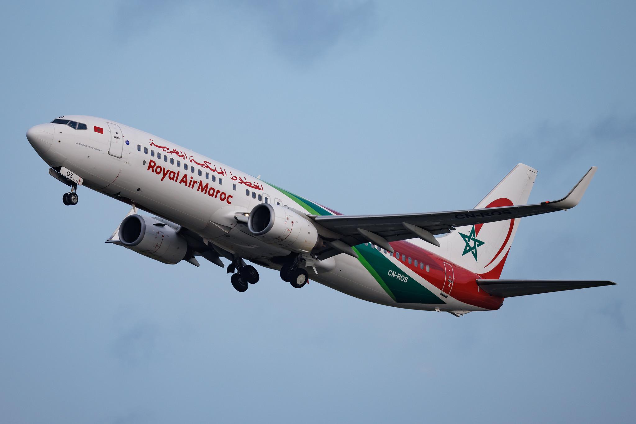 Paris Orly Airport: Royal Air Maroc (AT / RAM) | Boeing 737-8B6 B738 | CN-ROS | MSN 37718
