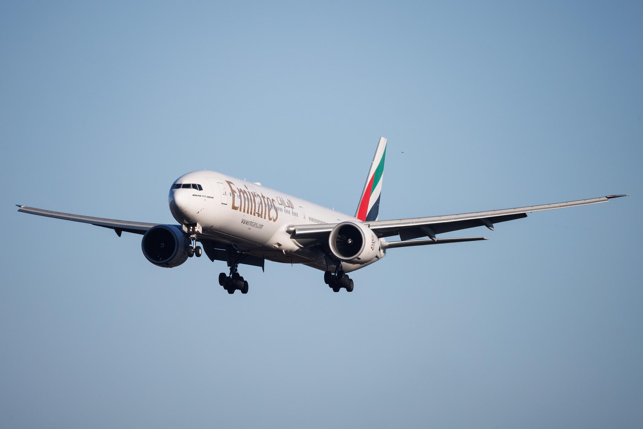 Hamburg Airport: Emirates (EK / UAE) | Boeing 777-31H(ER) B77W | A6-EQF | MSN 42351