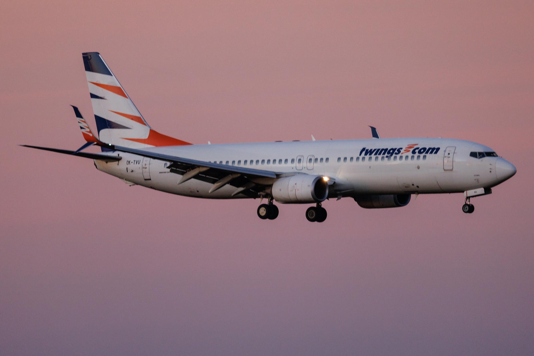 Köln Bonn Airport: Smartwings (QS / TVS) | Boeing 737-86N B738 | OK-TVU | MSN 38025