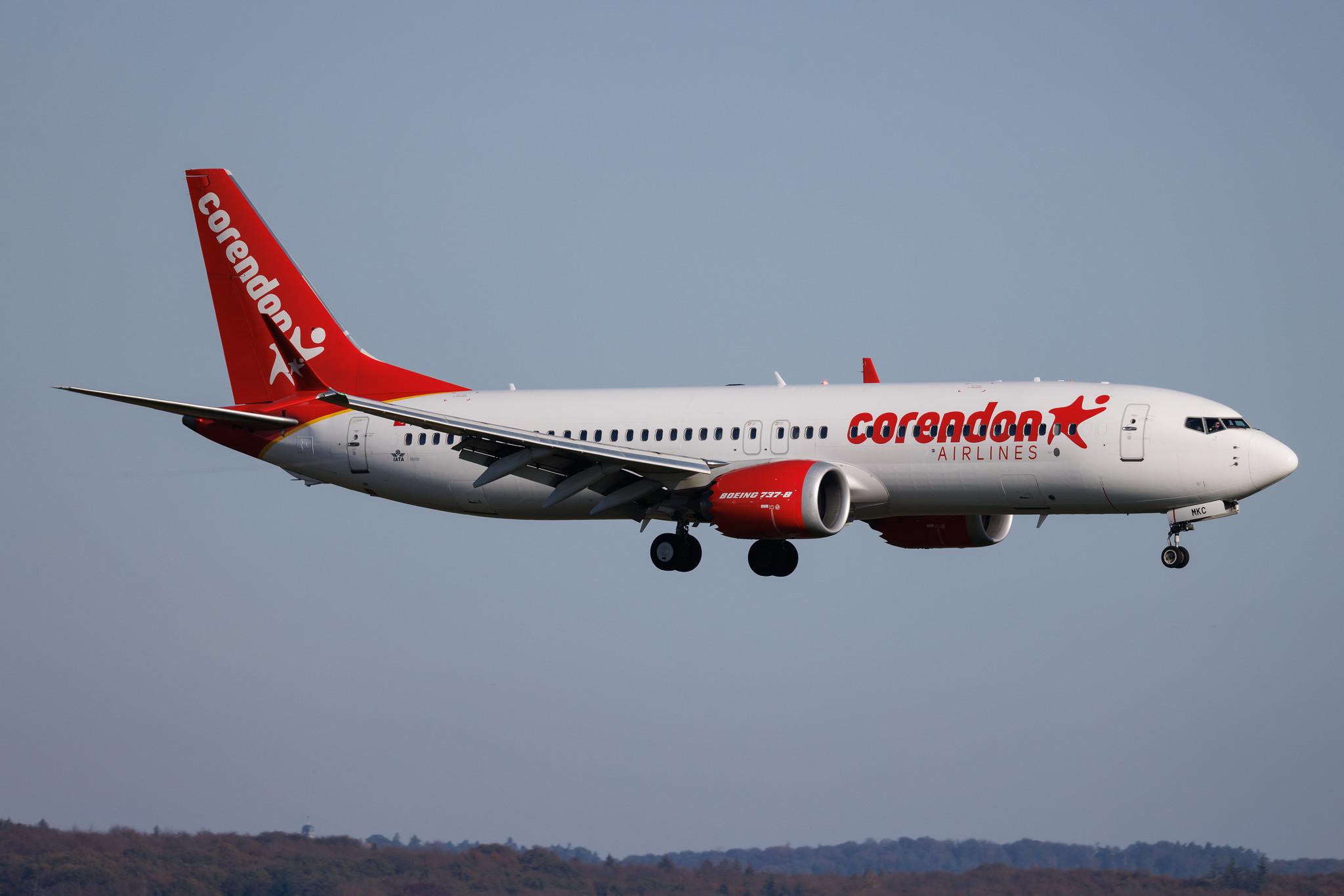 Köln Bonn Airport: Corendon Airlines (XC / CAI) | Boeing 737 MAX 8 B38M | TC-MKC | MSN 65900