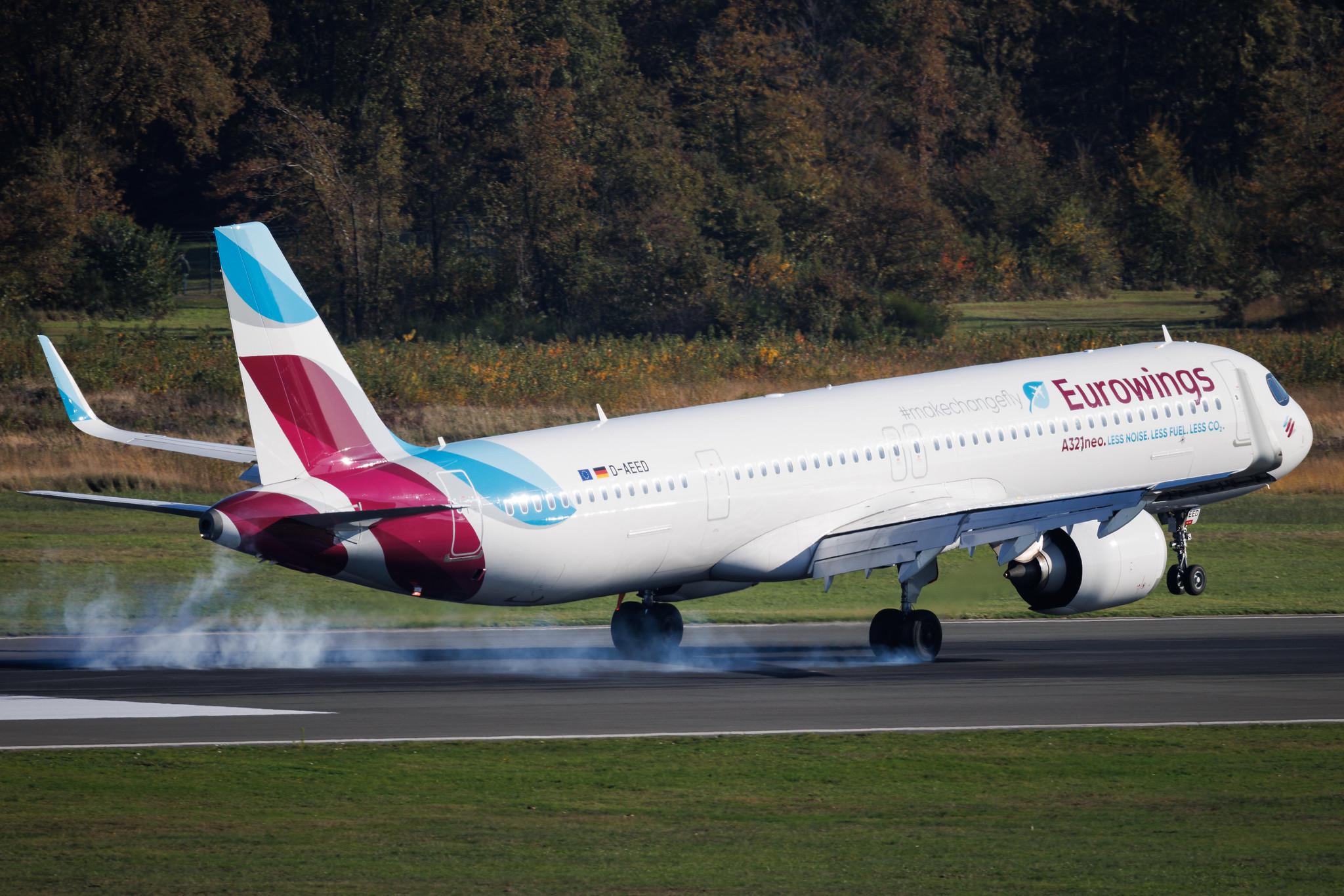 Köln Bonn Airport: Eurowings (EW / EWG) | Airbus A321-251NX A21N | D-AEED | MSN 11641