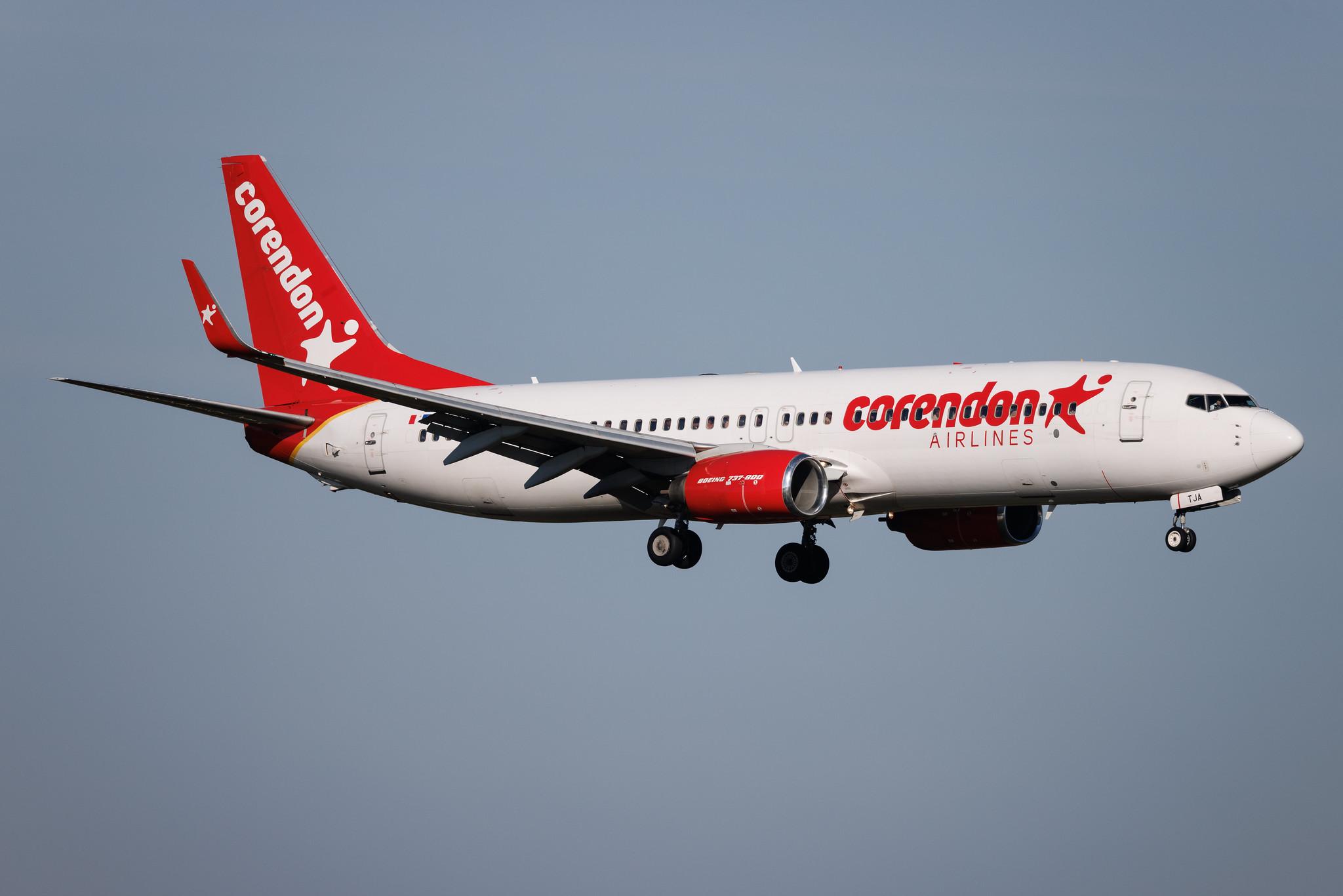 Köln Bonn Airport: Corendon Airlines (XC / CAI) | Operator: Corendon Airlines Europe | Boeing 737-8F2 B738 | 9H-TJA | MSN 34409