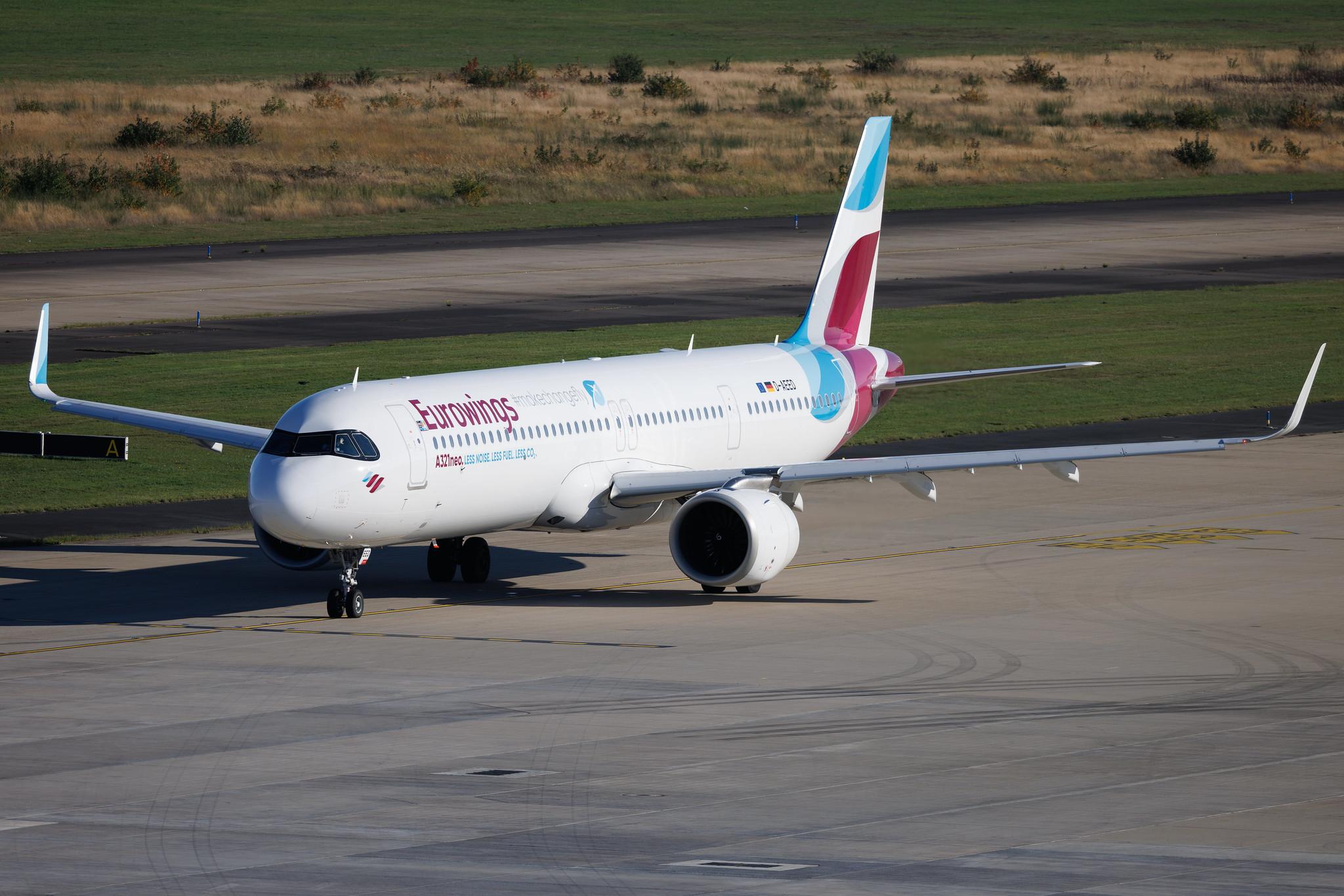 Köln Bonn Airport: Eurowings (EW / EWG) | Airbus A321-251NX A21N | D-AEED | MSN 11641