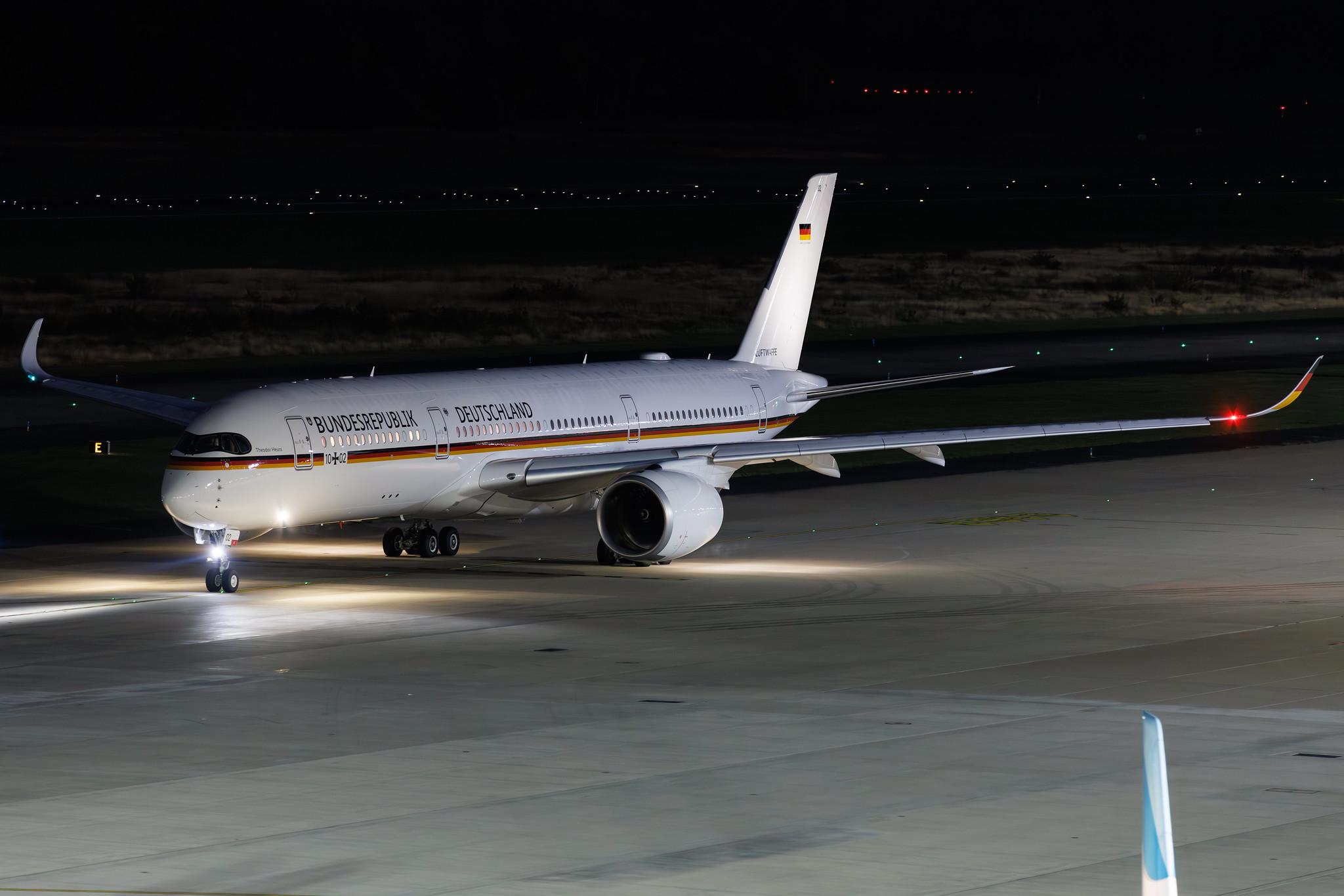 Köln Bonn Airport: German Air Force (/ GAF) | Airbus A350-941 A359 | 10+02 | MSN 526