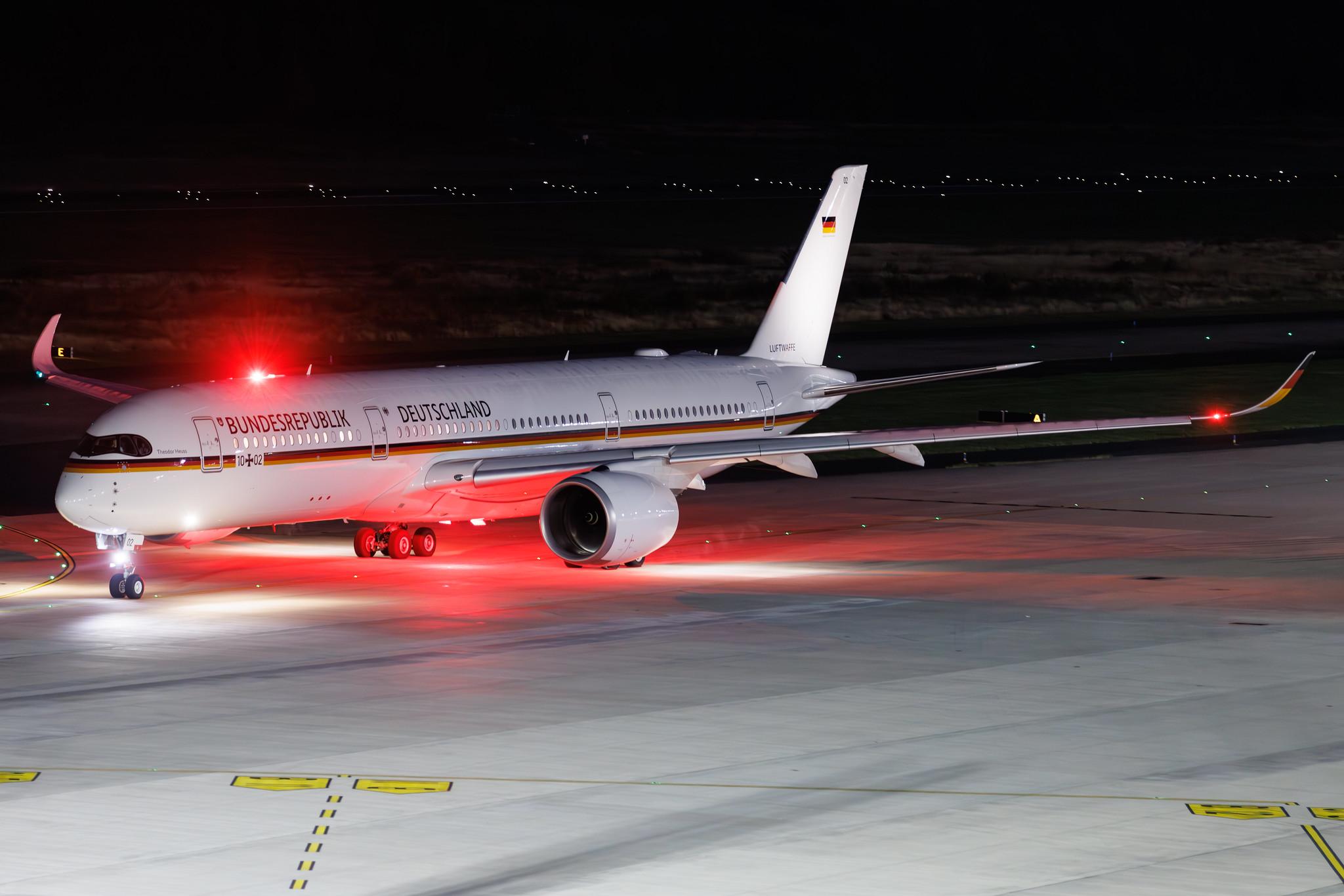 Köln Bonn Airport: German Air Force (/ GAF) | Airbus A350-941 A359 | 10+02 | MSN 526