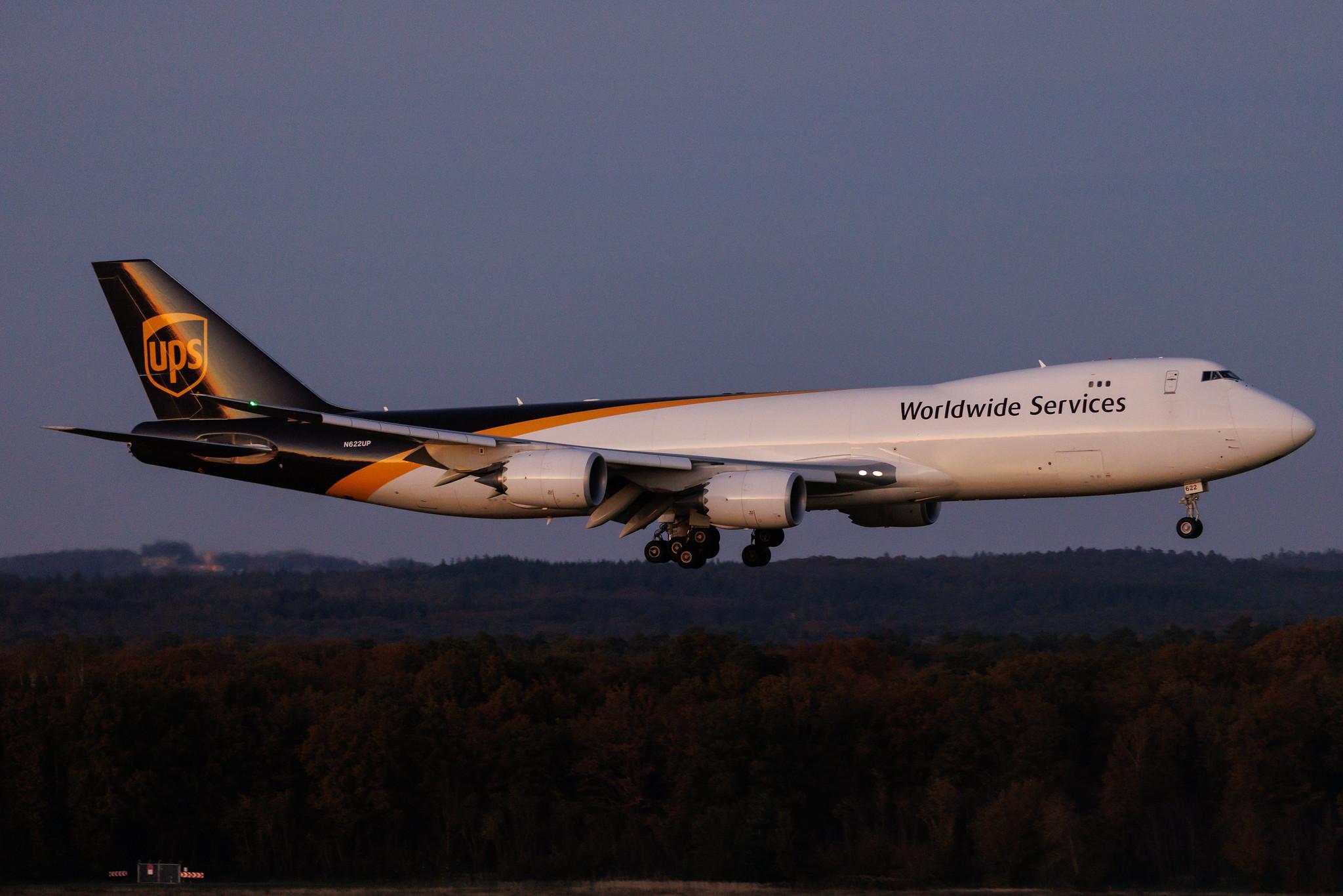 Köln Bonn Airport: UPS (5X / UPS) | Boeing 747-8F B748 | N622UP | MSN 65784